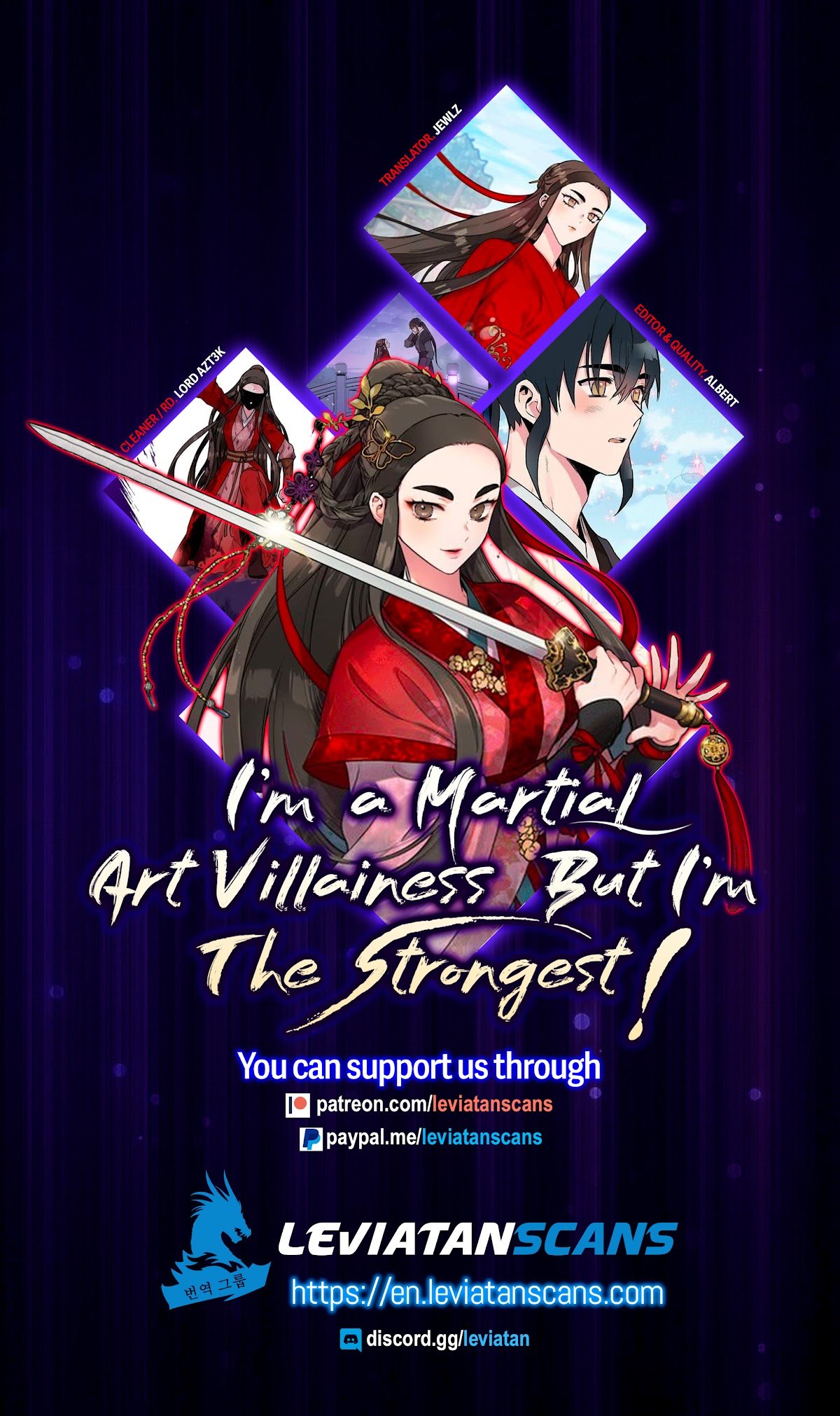 I’m a Martial Art Villainess but I’m the Strongest! Chapter 51 page 0