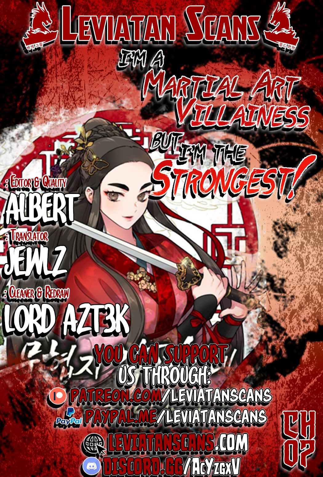 I’m a Martial Art Villainess but I’m the Strongest! Chapter 7 page 0