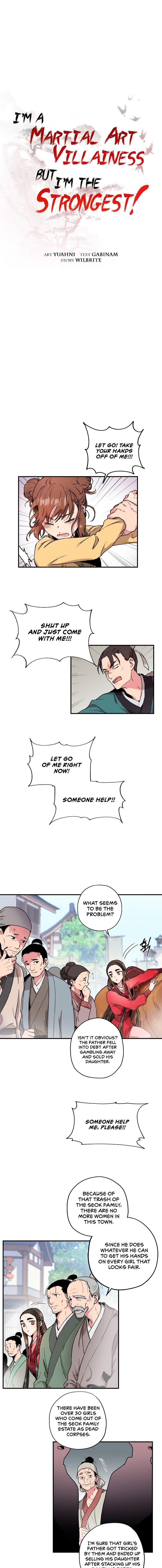 I’m a Martial Art Villainess but I’m the Strongest! Chapter 7 page 1