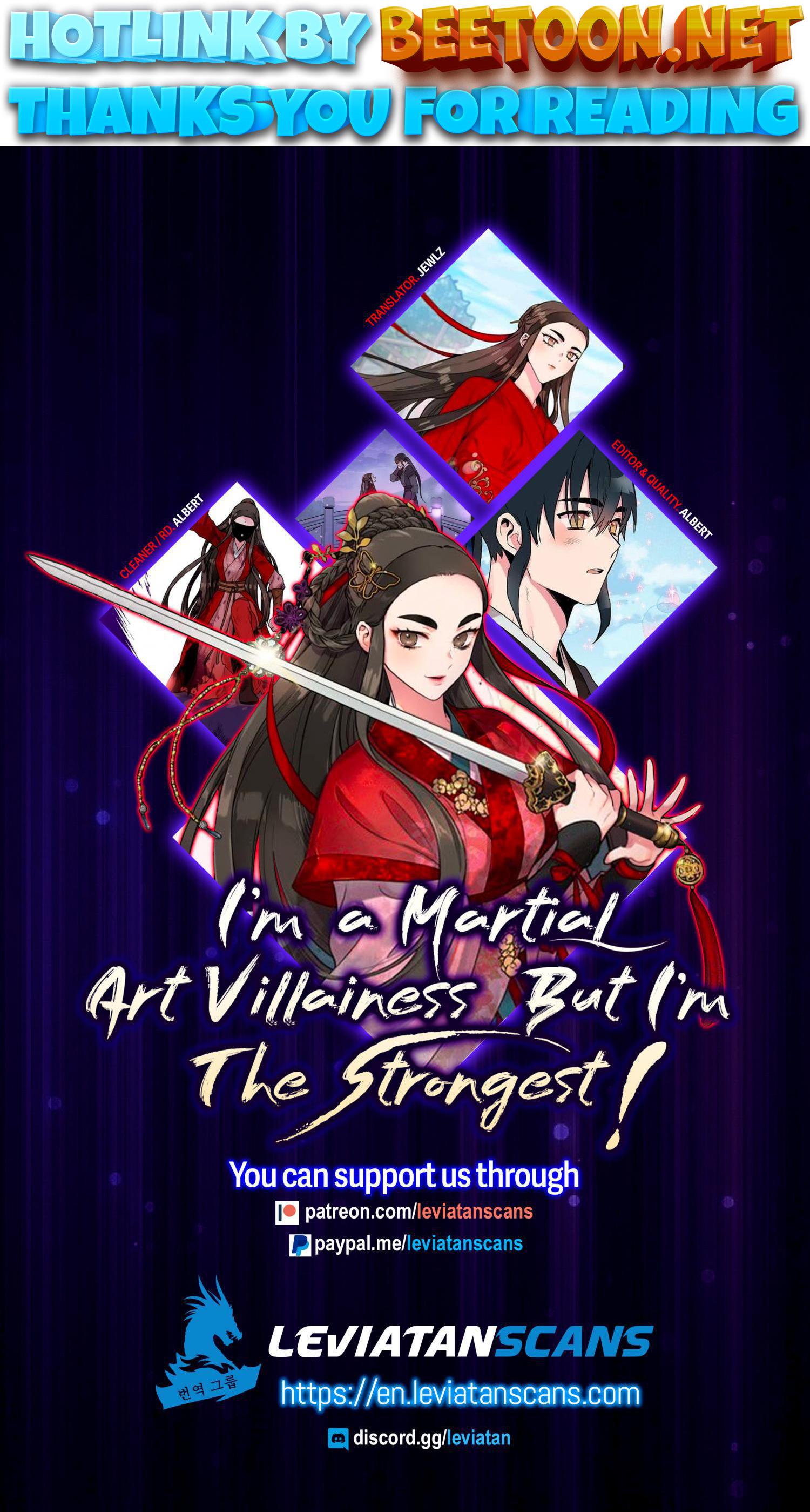 I’m a Martial Art Villainess but I’m the Strongest! Chapter 79 page 0