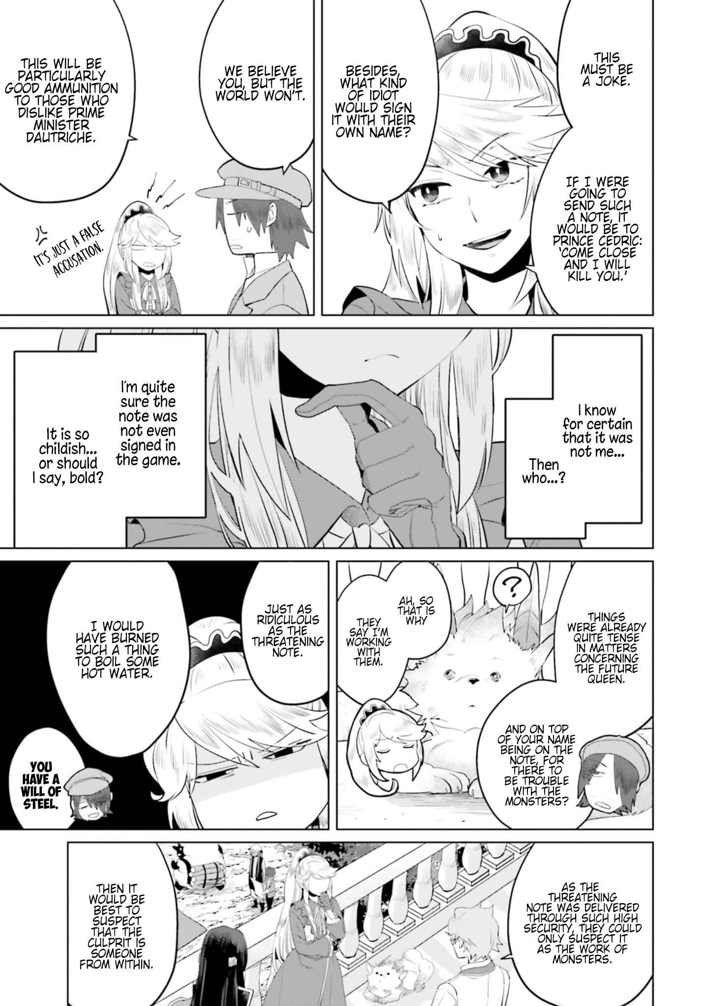 I'm a Villainous Daughter, so I'm Going to Keep the Last Boss Chapter 6 page 22