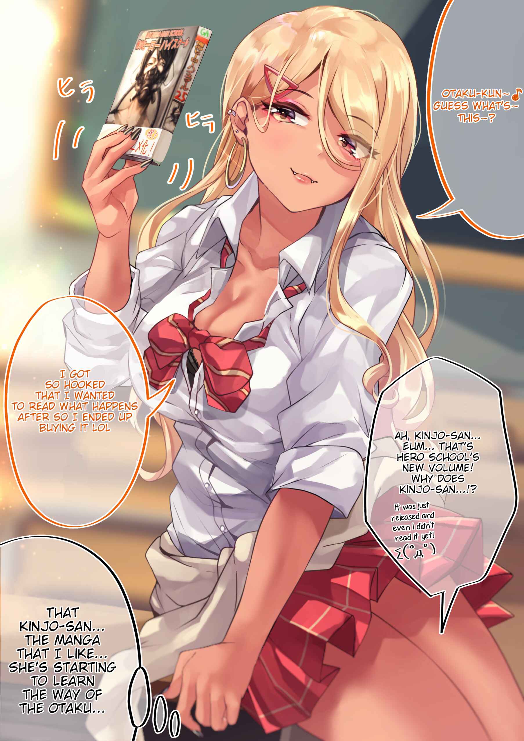 I'm an OTAKU but I want to fall in love with a gal Chapter 21 page 0