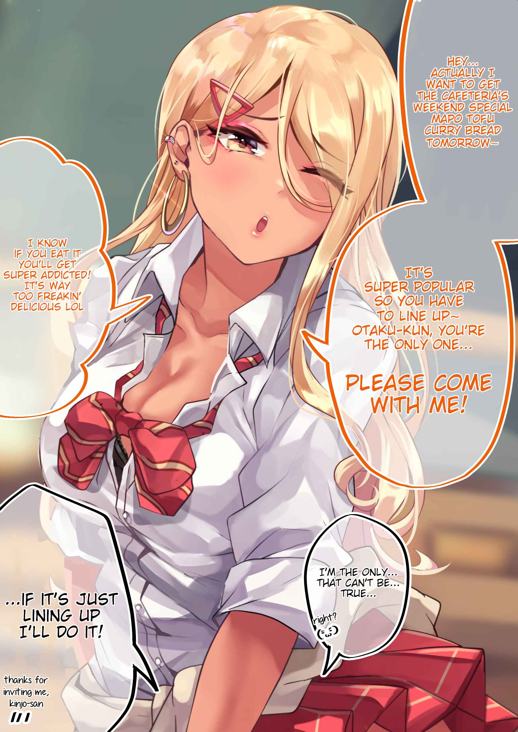 I'm an OTAKU but I want to fall in love with a gal Chapter 21 page 2
