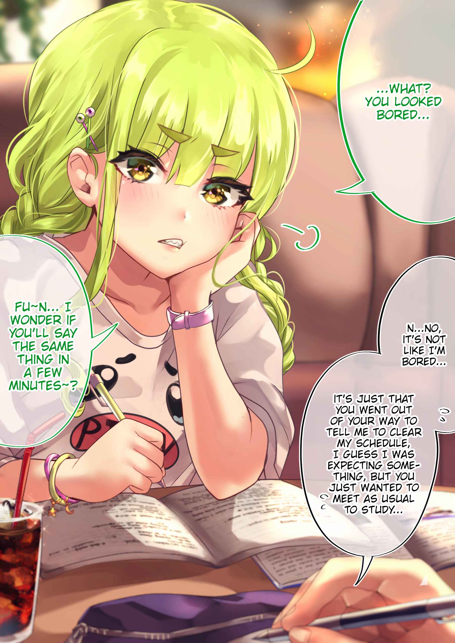 I'm an OTAKU but I want to fall in love with a gal Chapter 42 page 0