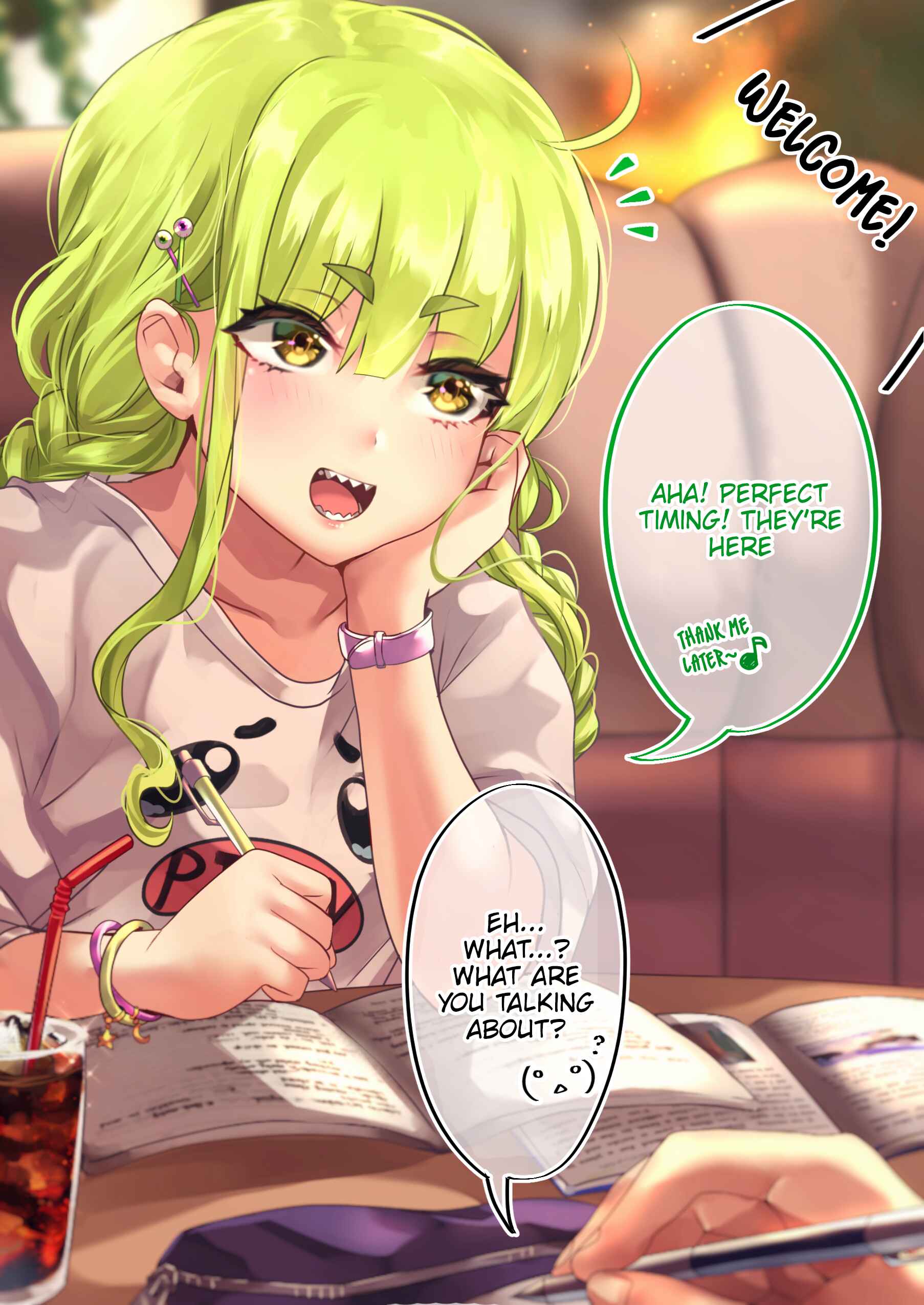 I'm an OTAKU but I want to fall in love with a gal Chapter 42 page 1