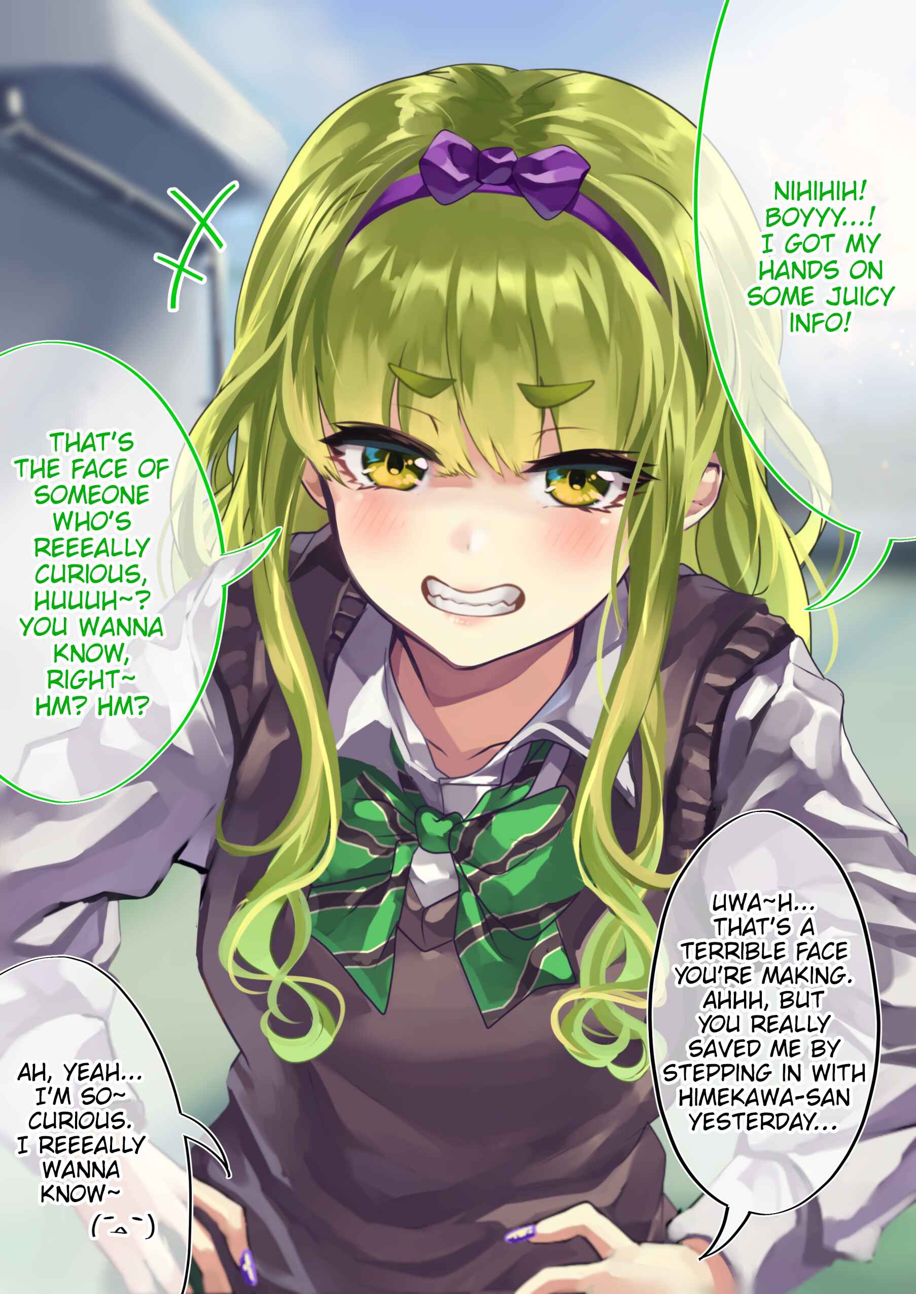 I'm an OTAKU but I want to fall in love with a gal Chapter 65 page 0