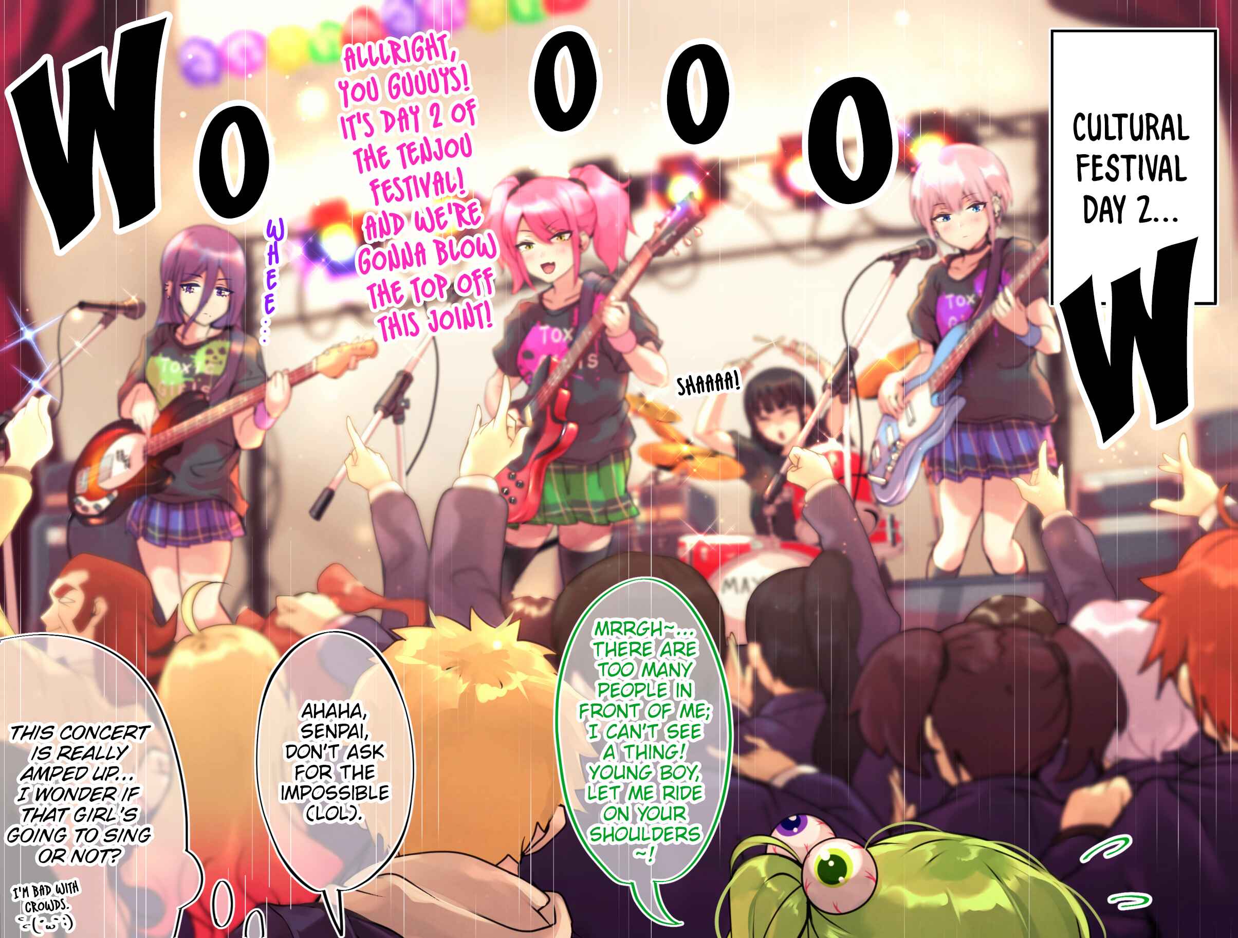 I'm an OTAKU but I want to fall in love with a gal Chapter 91.1 page 0