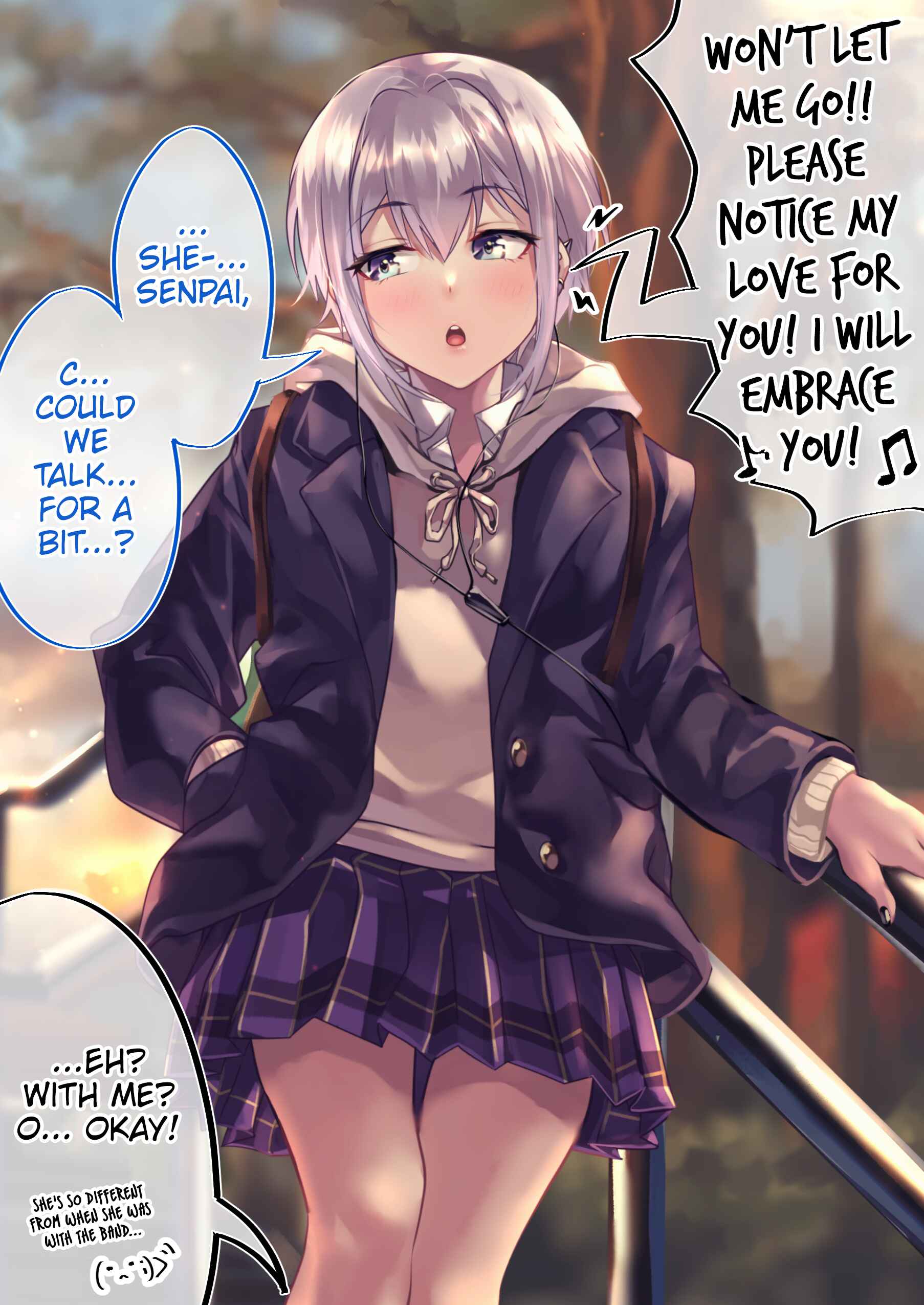 I'm an OTAKU but I want to fall in love with a gal Chapter 95.1 page 2