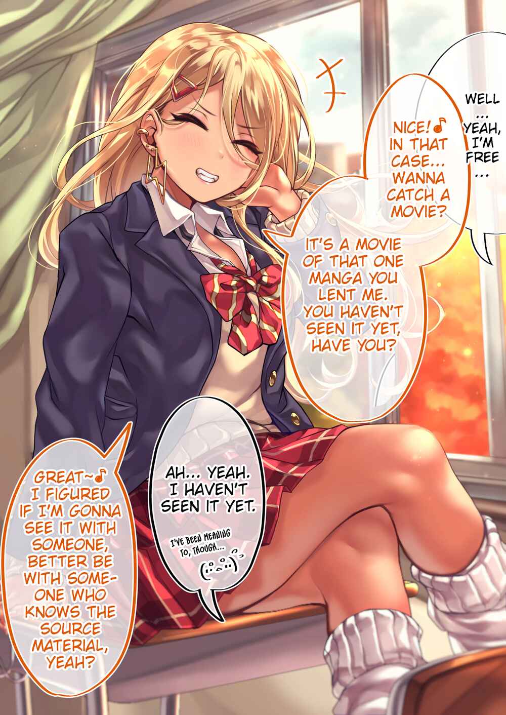I'm an OTAKU but I want to fall in love with a gal Chapter 97 page 2