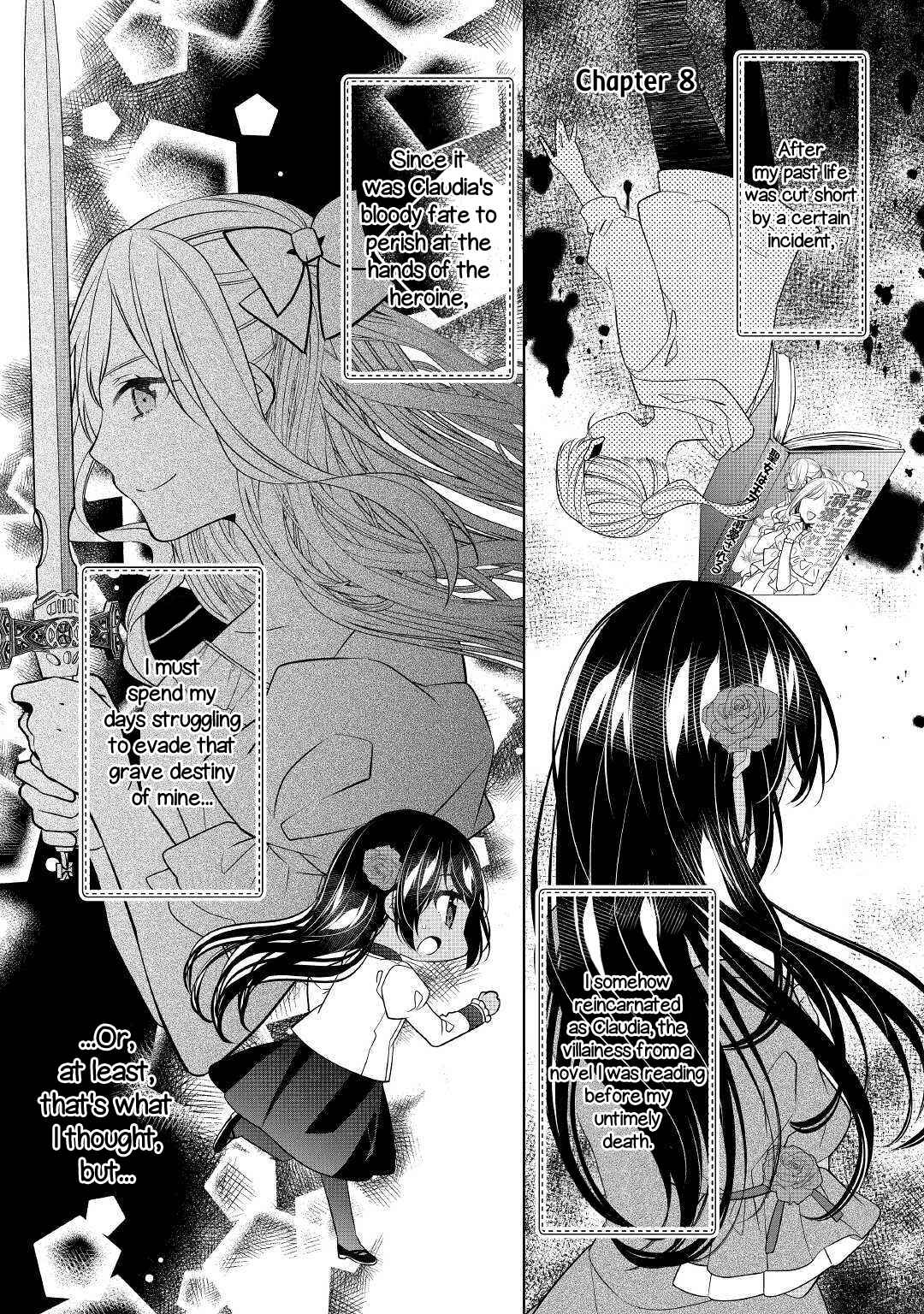 I'm Not a Villainess!! Just Because I Can Control Darkness, Doesn't Mean I'm a Villain Chapter 8 page 0