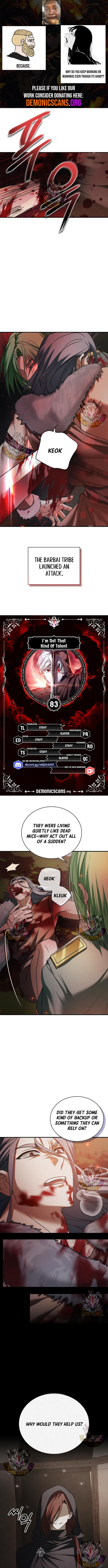 I'm Not That Kind of Talent Chapter 83 page 0