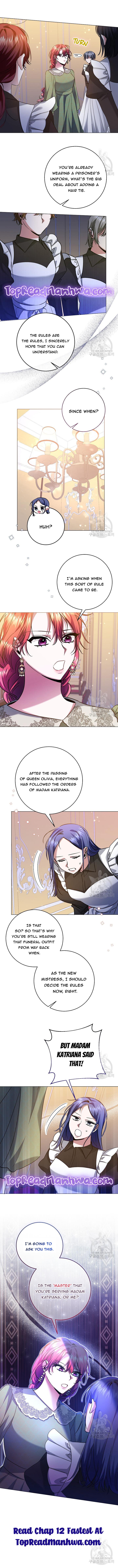 I’m Sorry for Being an Unqualified Empress Chapter 11 page 8