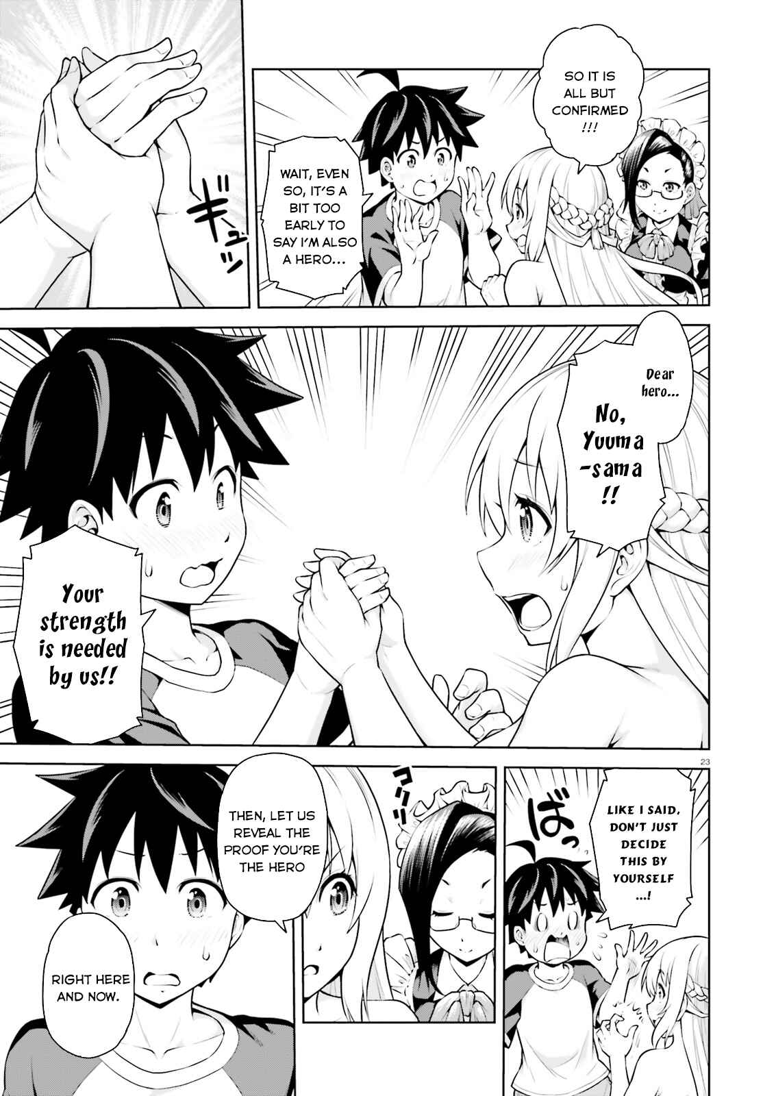 I'm the Hero, But the Demon Lord's Also Me Chapter 1 page 22