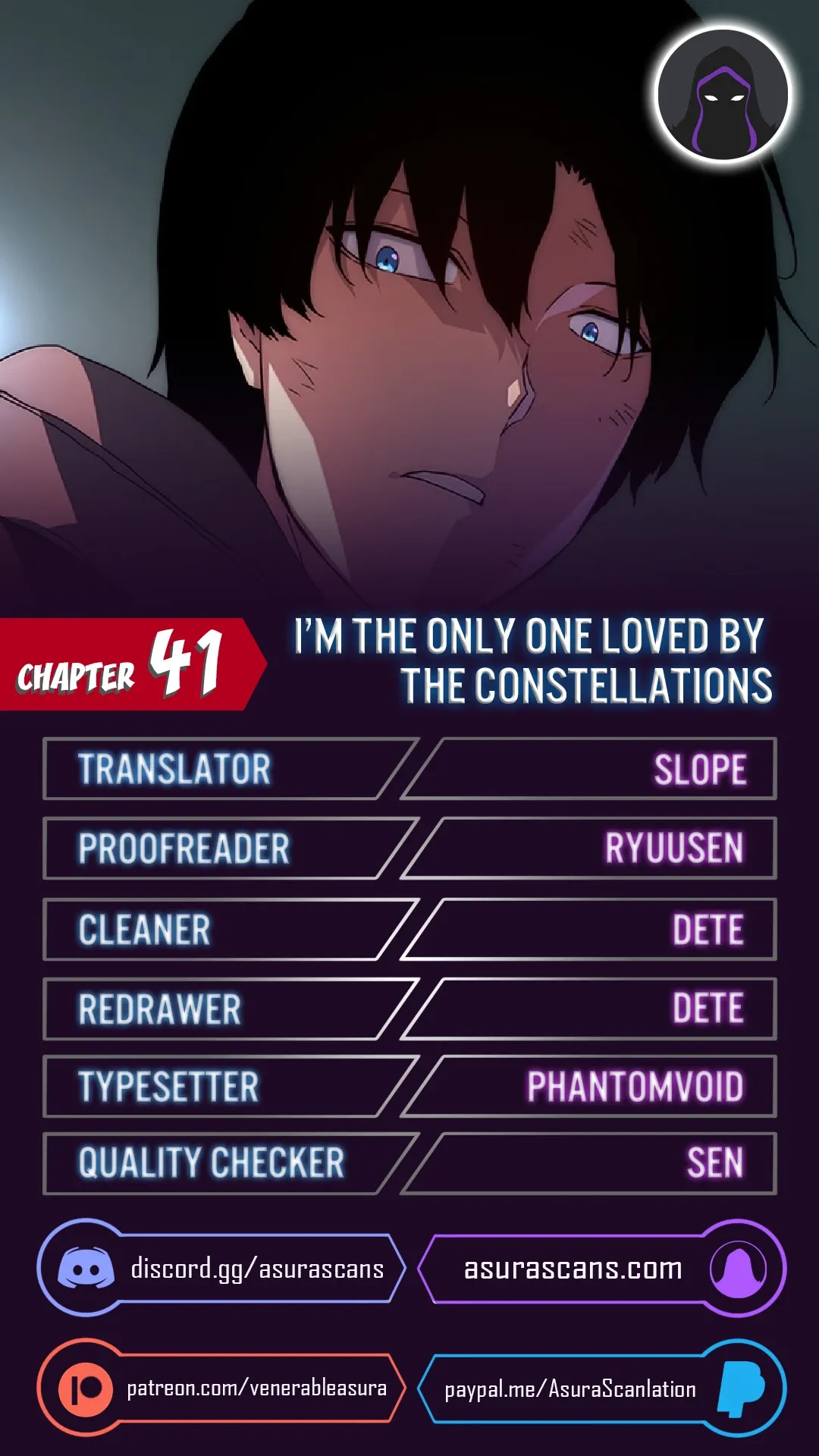 I'm the Only One Loved by the Constellations! Chapter 41 page 0