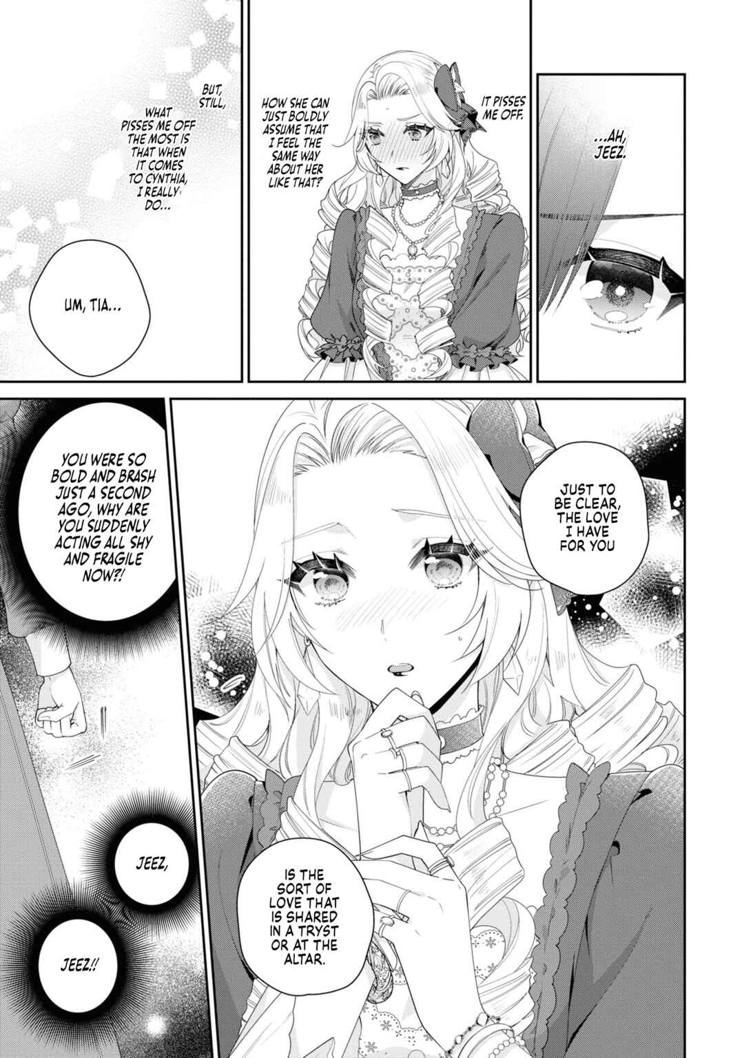 I'm the Villainess, but I'm Being Captured by the Heroine?! Anthology Chapter 4 page 34