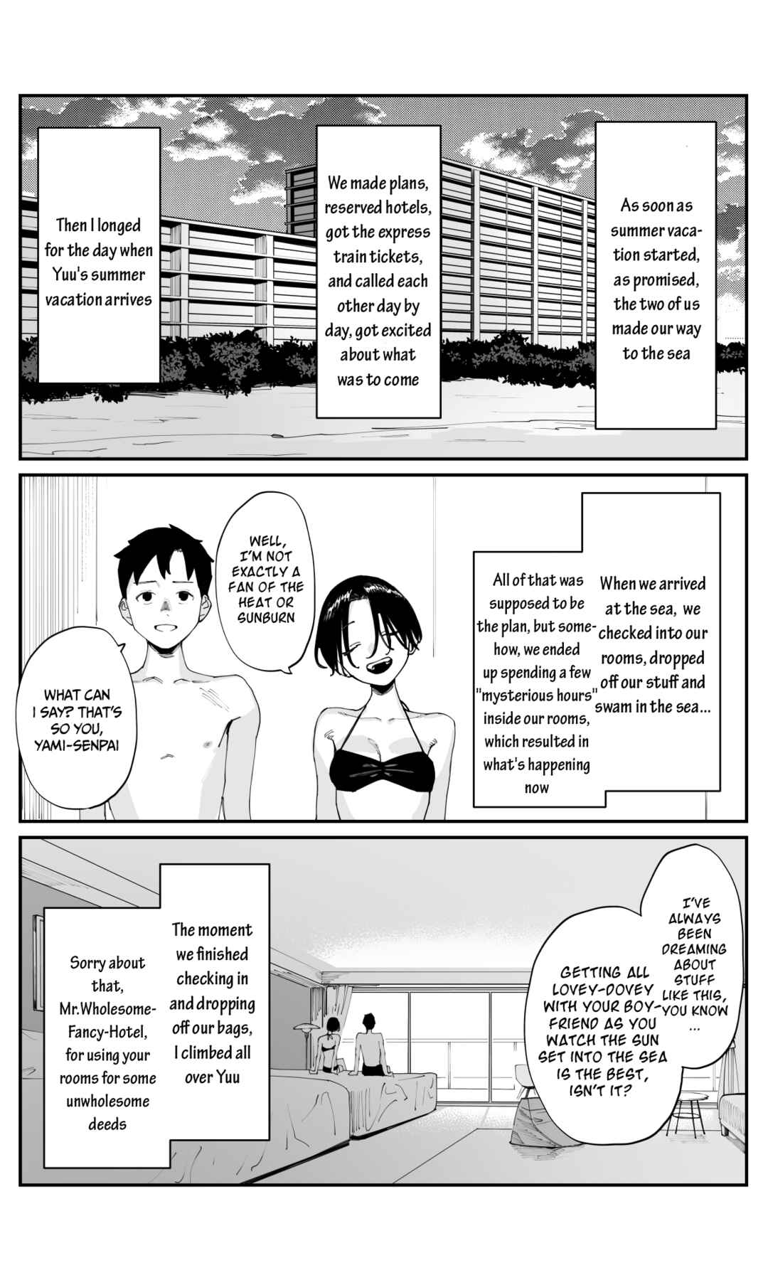 Imasara desu ga, Osananajimi wo Suki ni Natte Shimaimashita Chapter 28 page 1