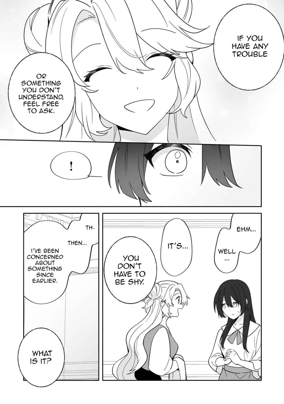 Imokusa Reijou desu ga Akuyaku Reisoku wo Tasuketara Kiniiraremashita Chapter 19.5 page 1