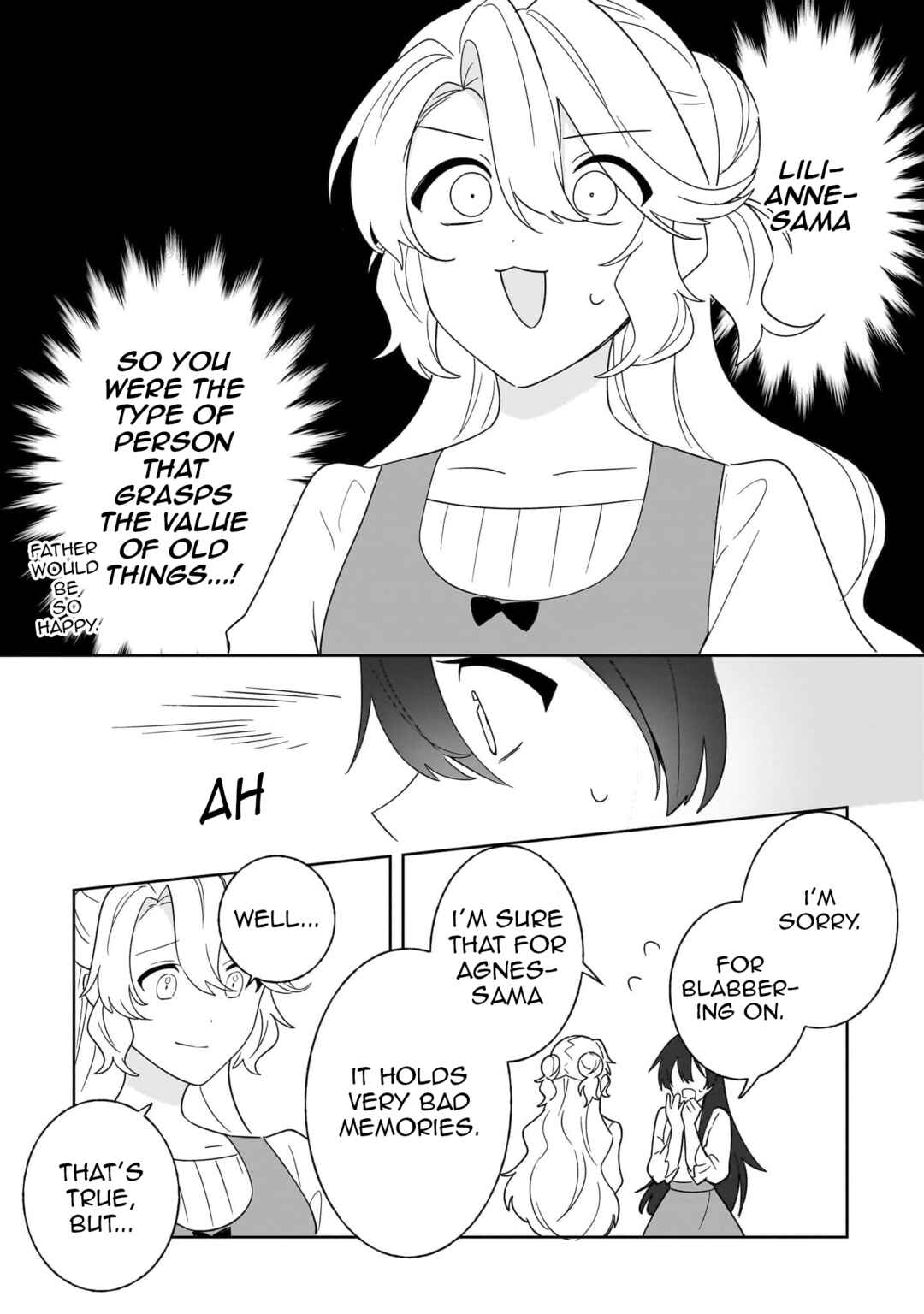 Imokusa Reijou desu ga Akuyaku Reisoku wo Tasuketara Kiniiraremashita Chapter 19.5 page 4