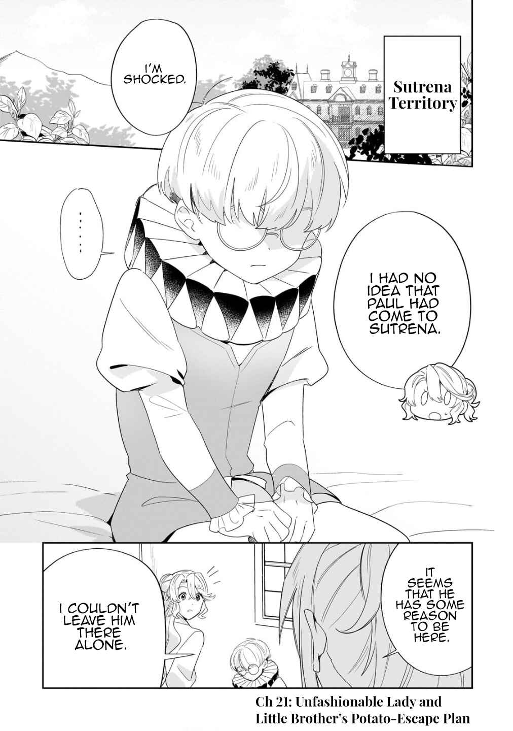 Imokusa Reijou desu ga Akuyaku Reisoku wo Tasuketara Kiniiraremashita Chapter 21 page 0