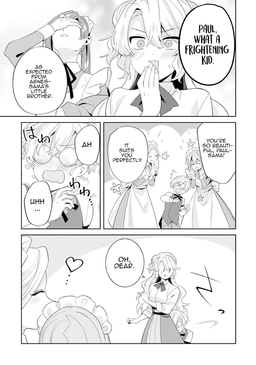 Imokusa Reijou desu ga Akuyaku Reisoku wo Tasuketara Kiniiraremashita Chapter 21 page 14