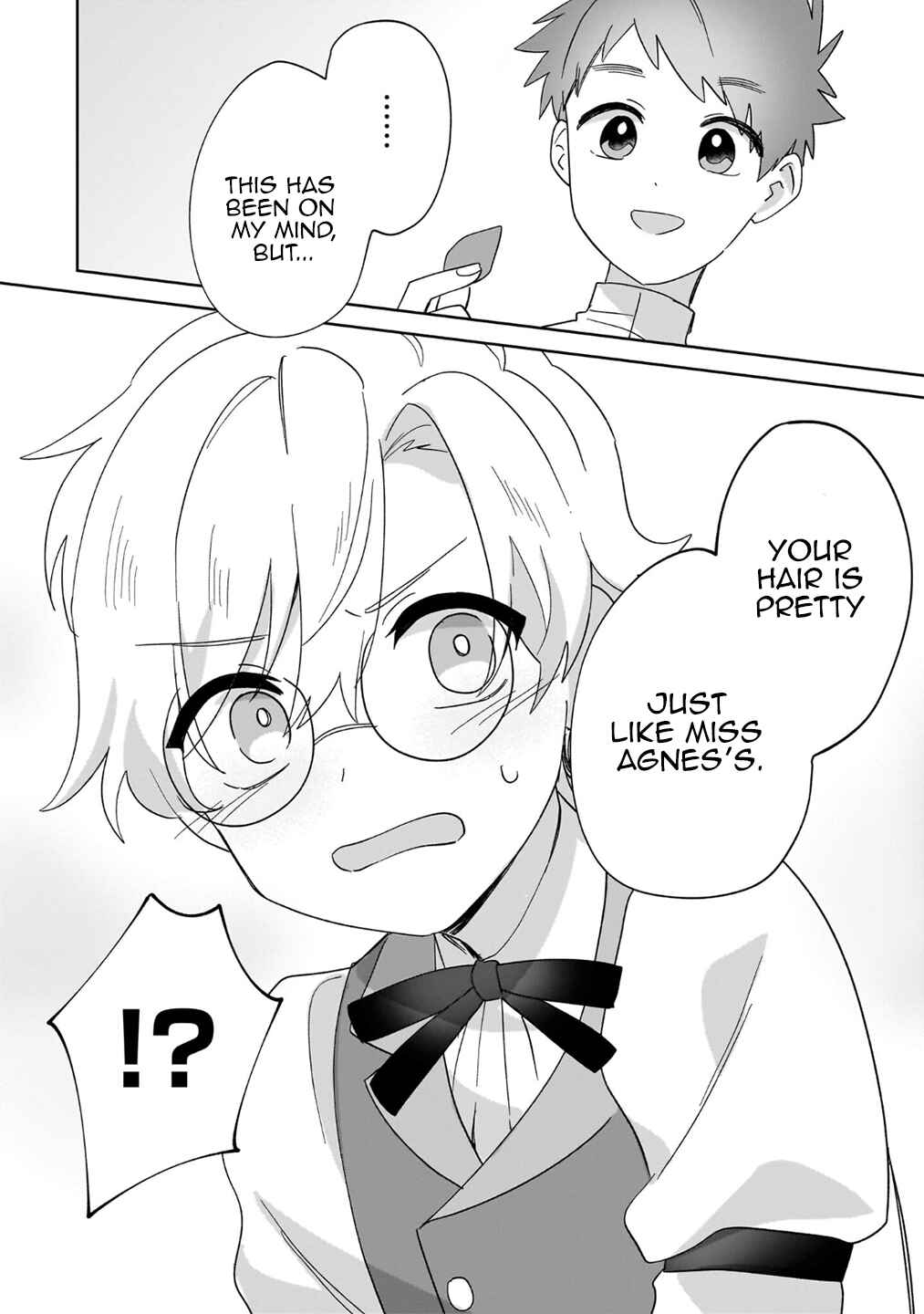 Imokusa Reijou desu ga Akuyaku Reisoku wo Tasuketara Kiniiraremashita Chapter 25.5 page 1