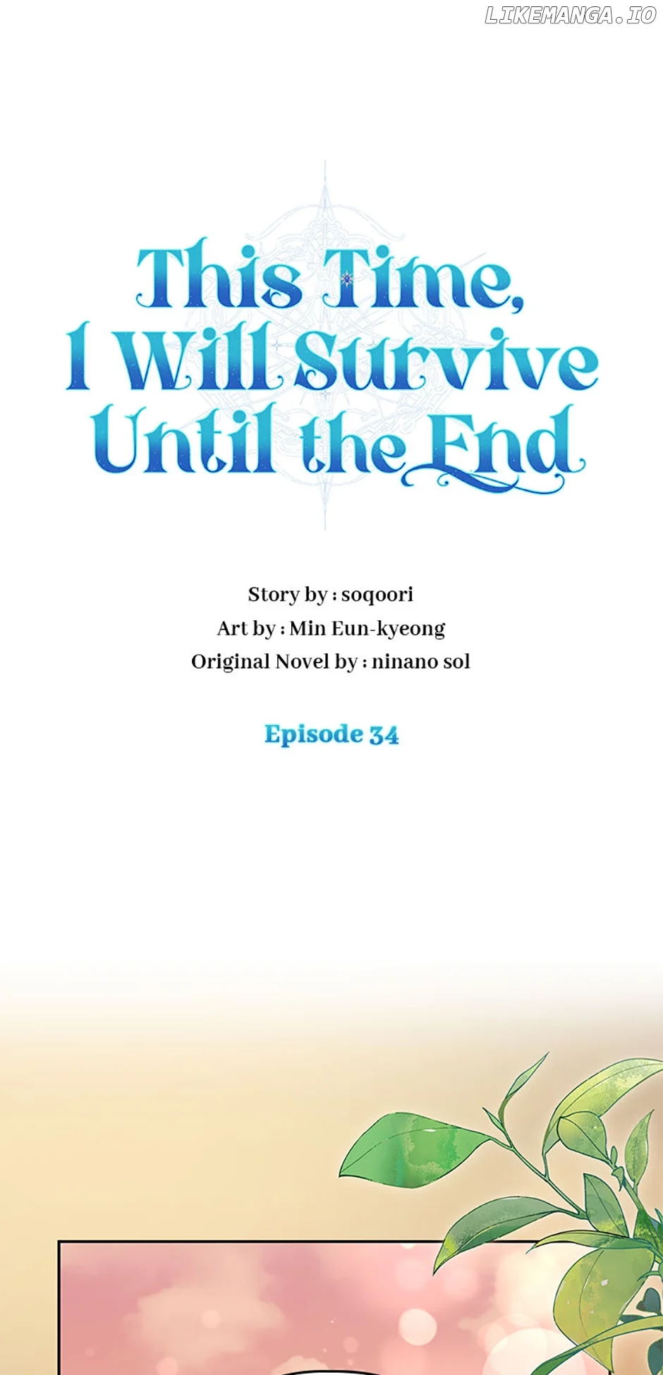 In This Life, I Will Survive Until the End Chapter 34 page 0