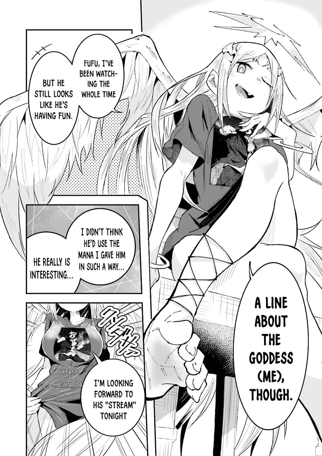 Isekai de Haishin Katsudou wo Shitara Tairyou no Yandere Shinja wo Umidashite Shimatta Ken Chapter 20 page 34