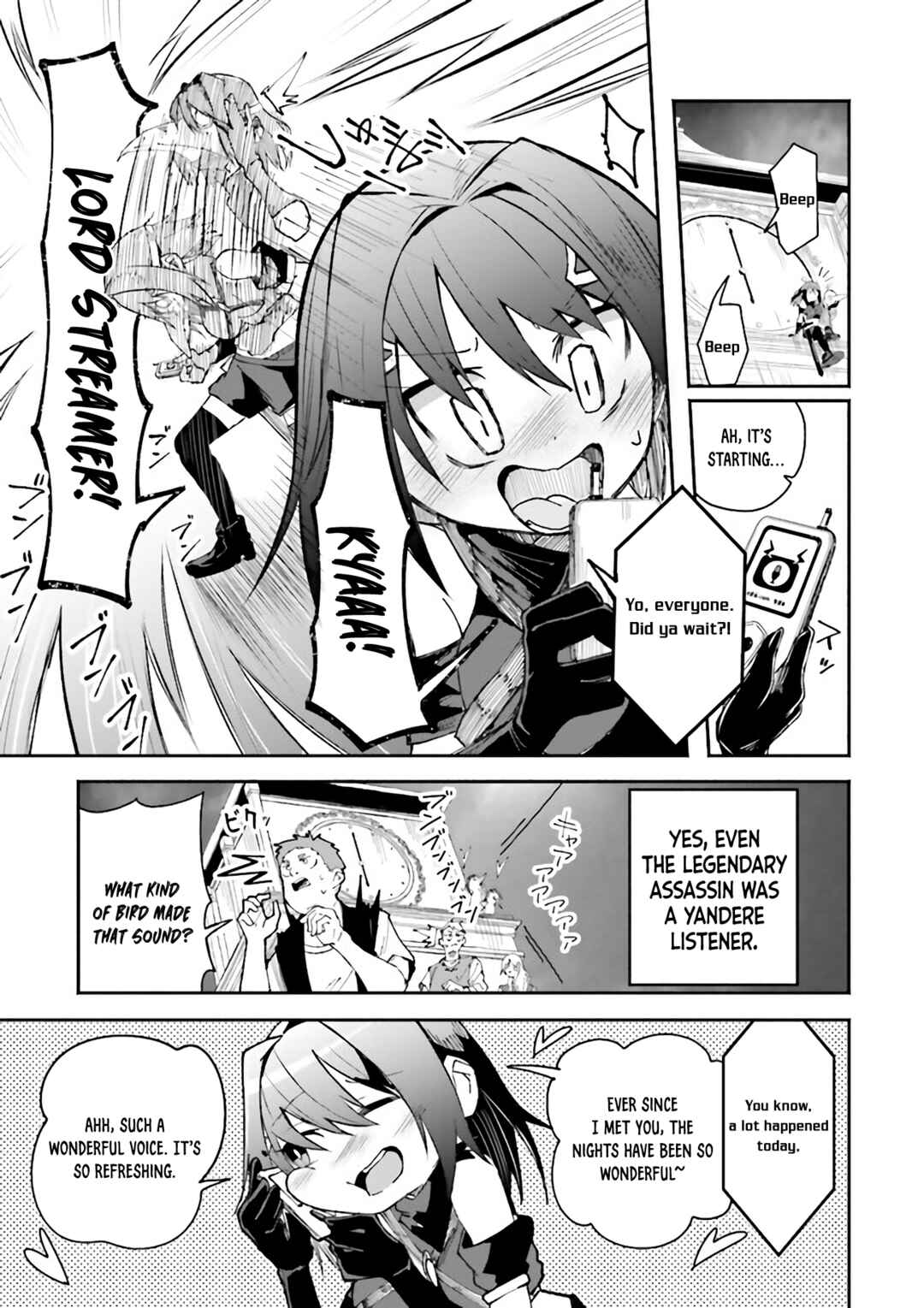 Isekai de Haishin Katsudou wo Shitara Tairyou no Yandere Shinja wo Umidashite Shimatta Ken Chapter 8 page 10