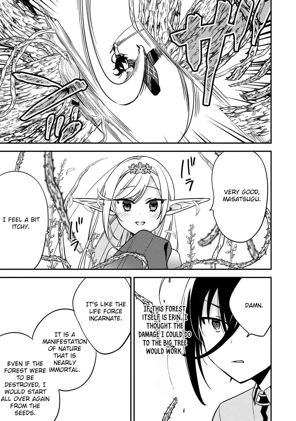 Isekai de Kojiin wo Hiraita kedo, Naze ka Darehitori Sudatou to Shinai Ken Chapter 58 page 15