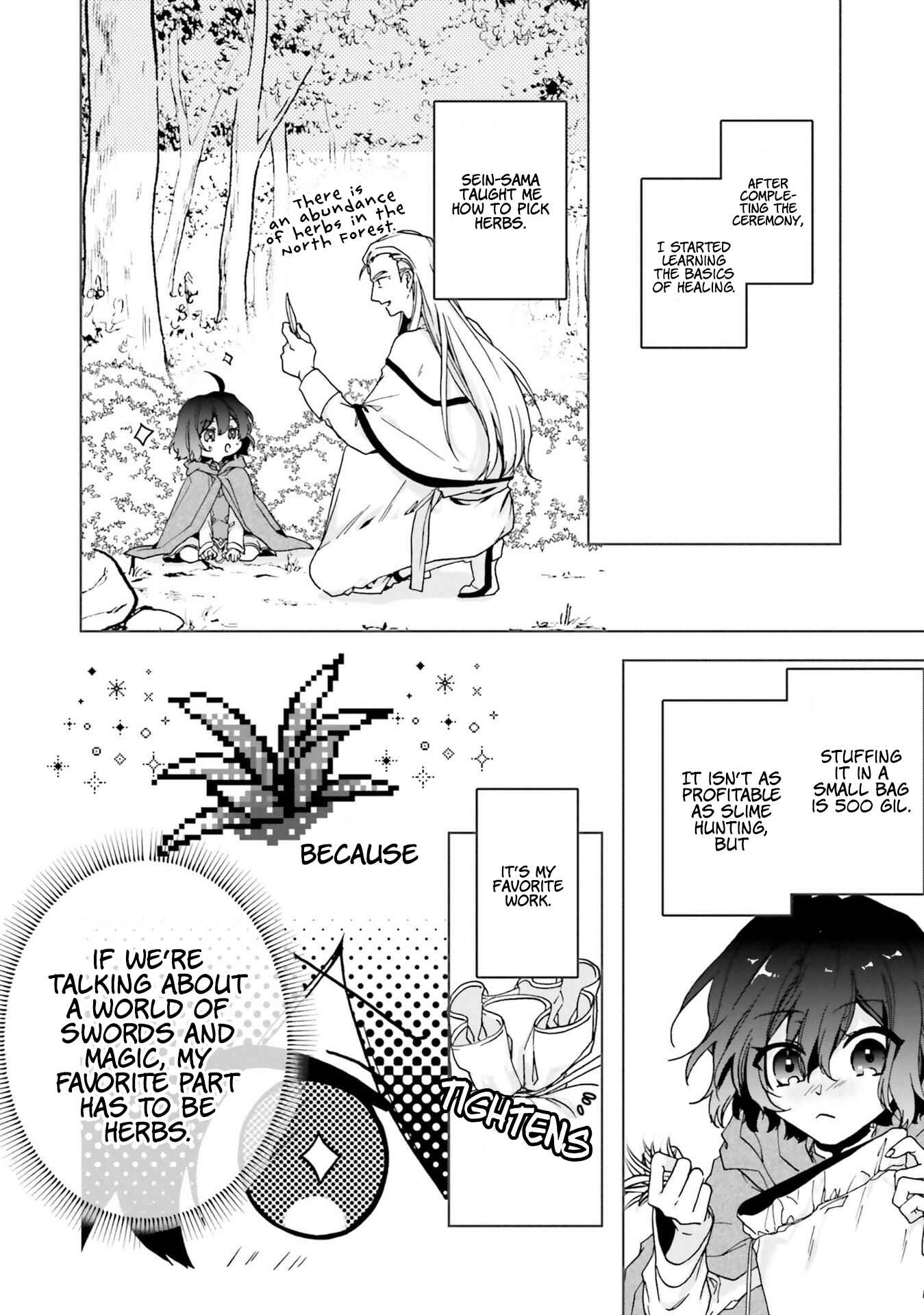Isekai de Nonbiri Iyashi te Hajimemasu ~Doku nimo Kusuri nimo Naranai kara Tensei Shita Ohanashi~ Chapter 3 page 2