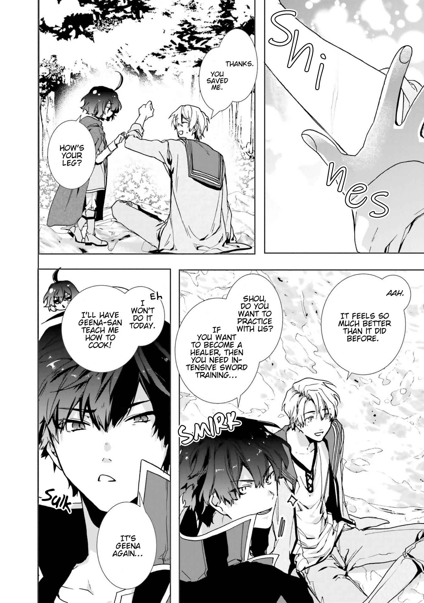 Isekai de Nonbiri Iyashi te Hajimemasu ~Doku nimo Kusuri nimo Naranai kara Tensei Shita Ohanashi~ Chapter 3 page 4