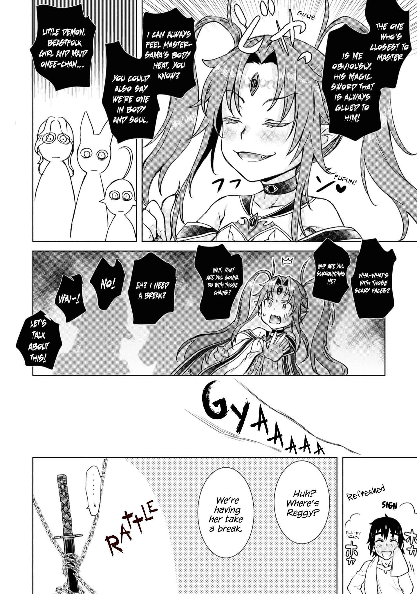 Isekai de Skill wo Kaitai Shitara Cheat na Yome ga Zoushoku Shimashita: Gainen Kousa no Structure Chapter 36.5 page 8
