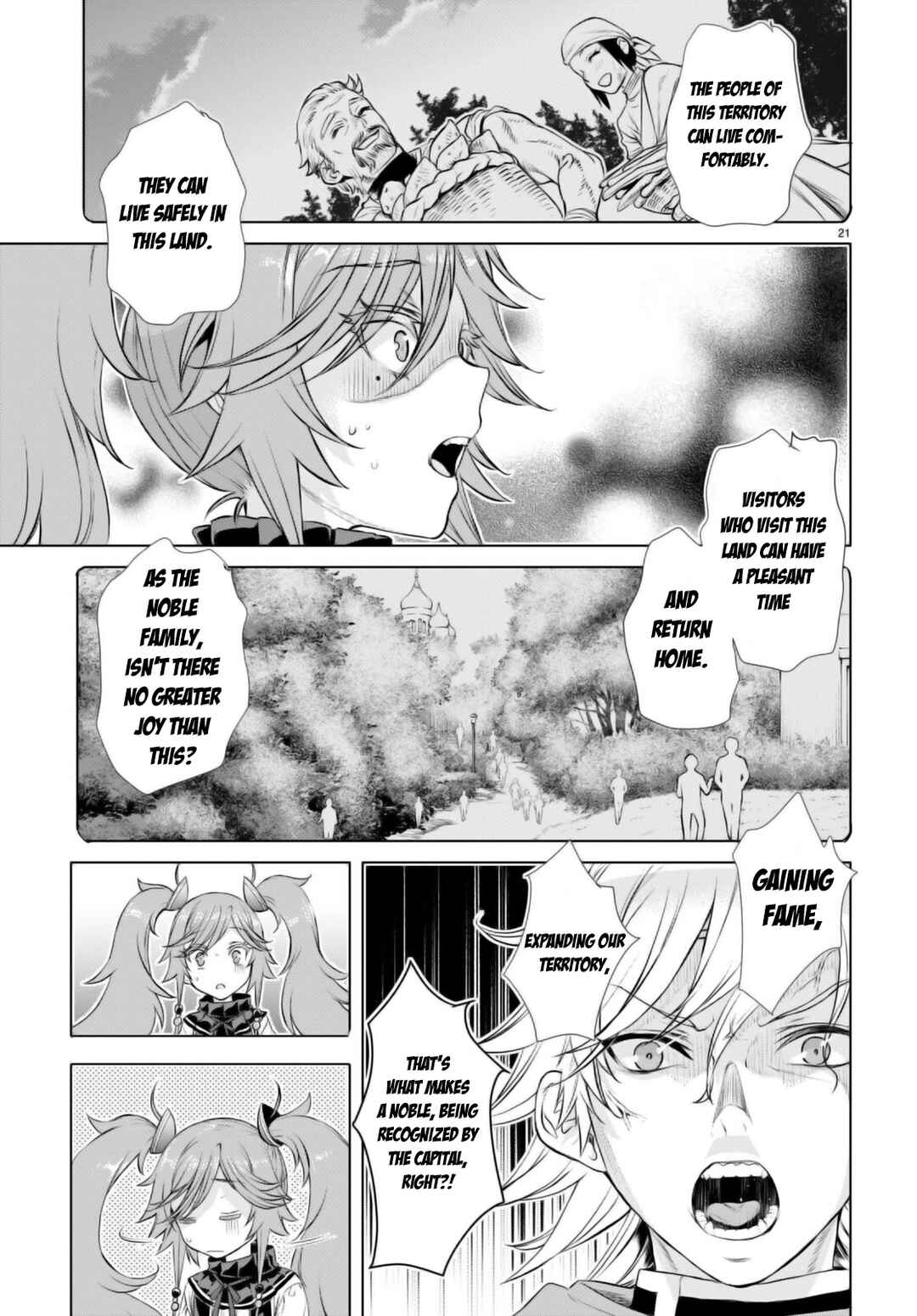 Isekai de Skill wo Kaitai Shitara Cheat na Yome ga Zoushoku Shimashita: Gainen Kousa no Structure Chapter 53 page 21