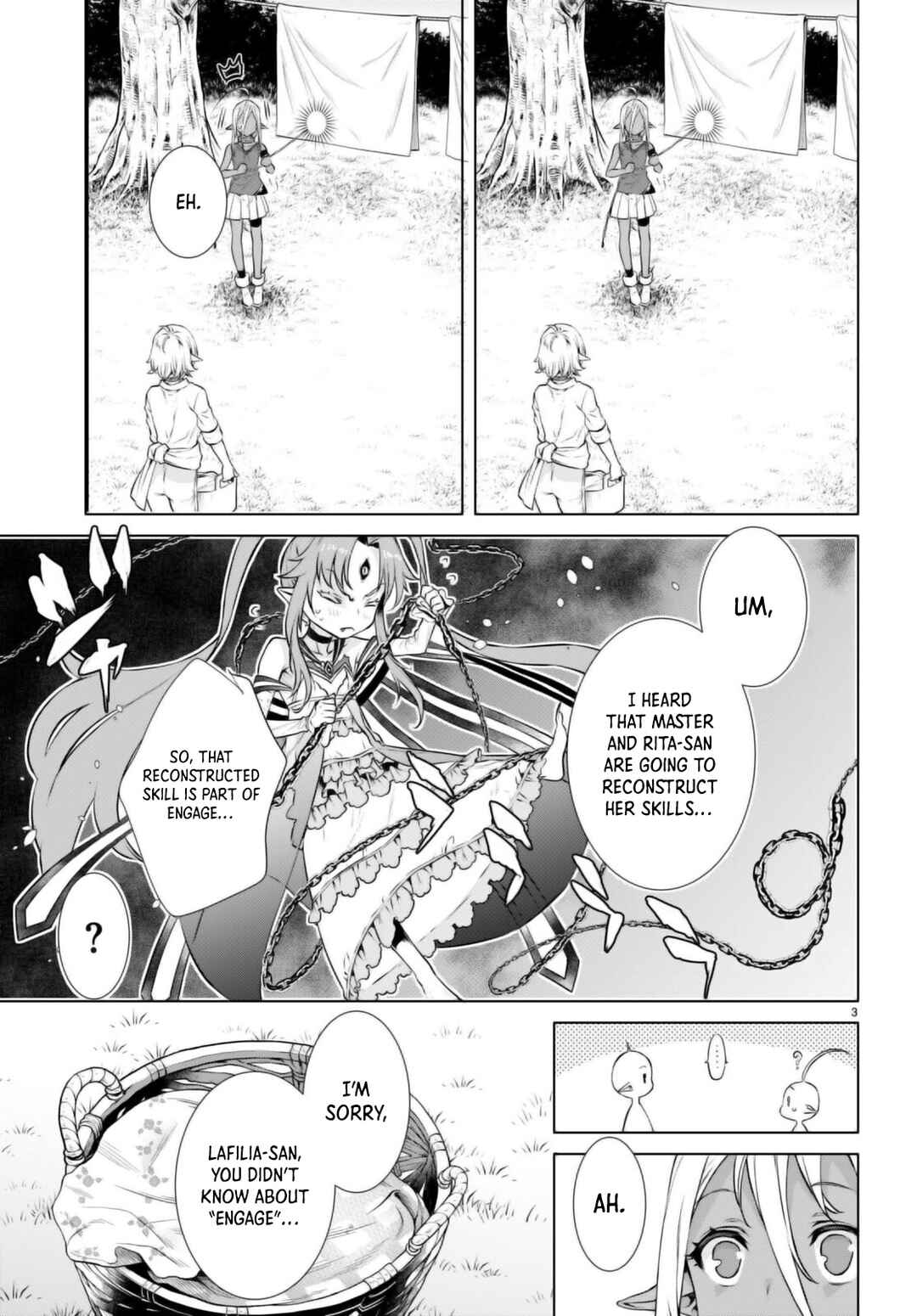 Isekai de Skill wo Kaitai Shitara Cheat na Yome ga Zoushoku Shimashita: Gainen Kousa no Structure Chapter 60 page 3