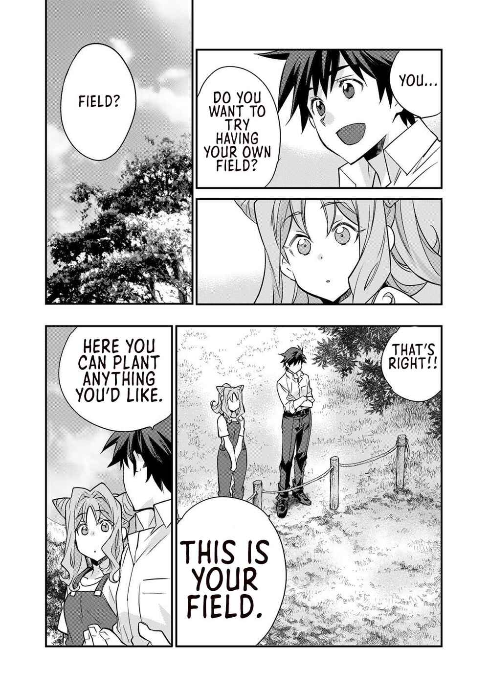 Isekai de Tochi o Katte Noujou o Tsukurou Chapter 34 page 16