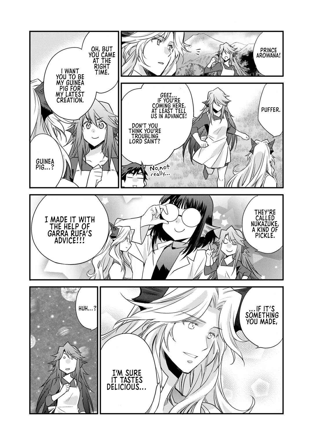 Isekai de Tochi o Katte Noujou o Tsukurou Chapter 42.5 page 9