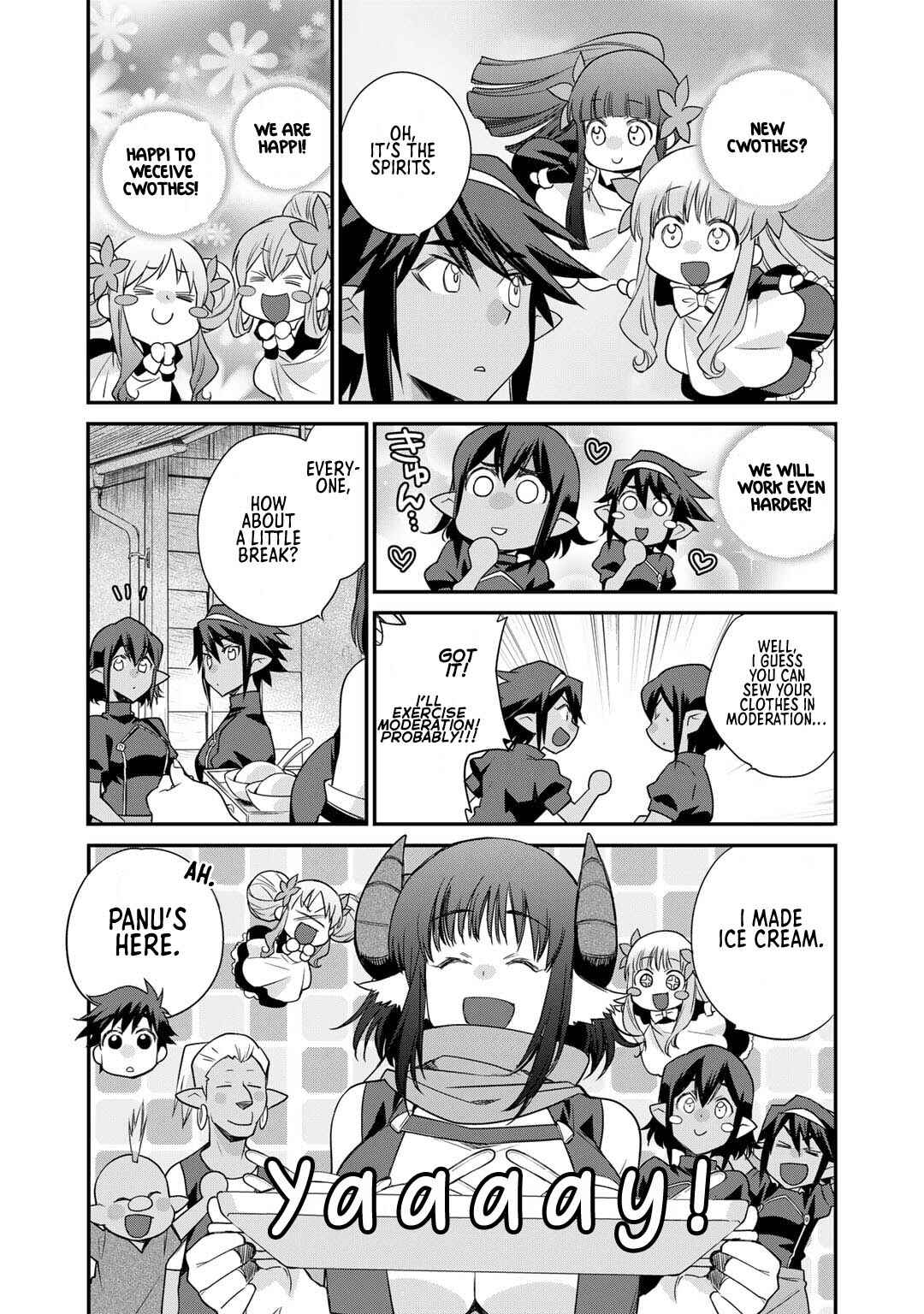 Isekai de Tochi o Katte Noujou o Tsukurou Chapter 42.5 page 4