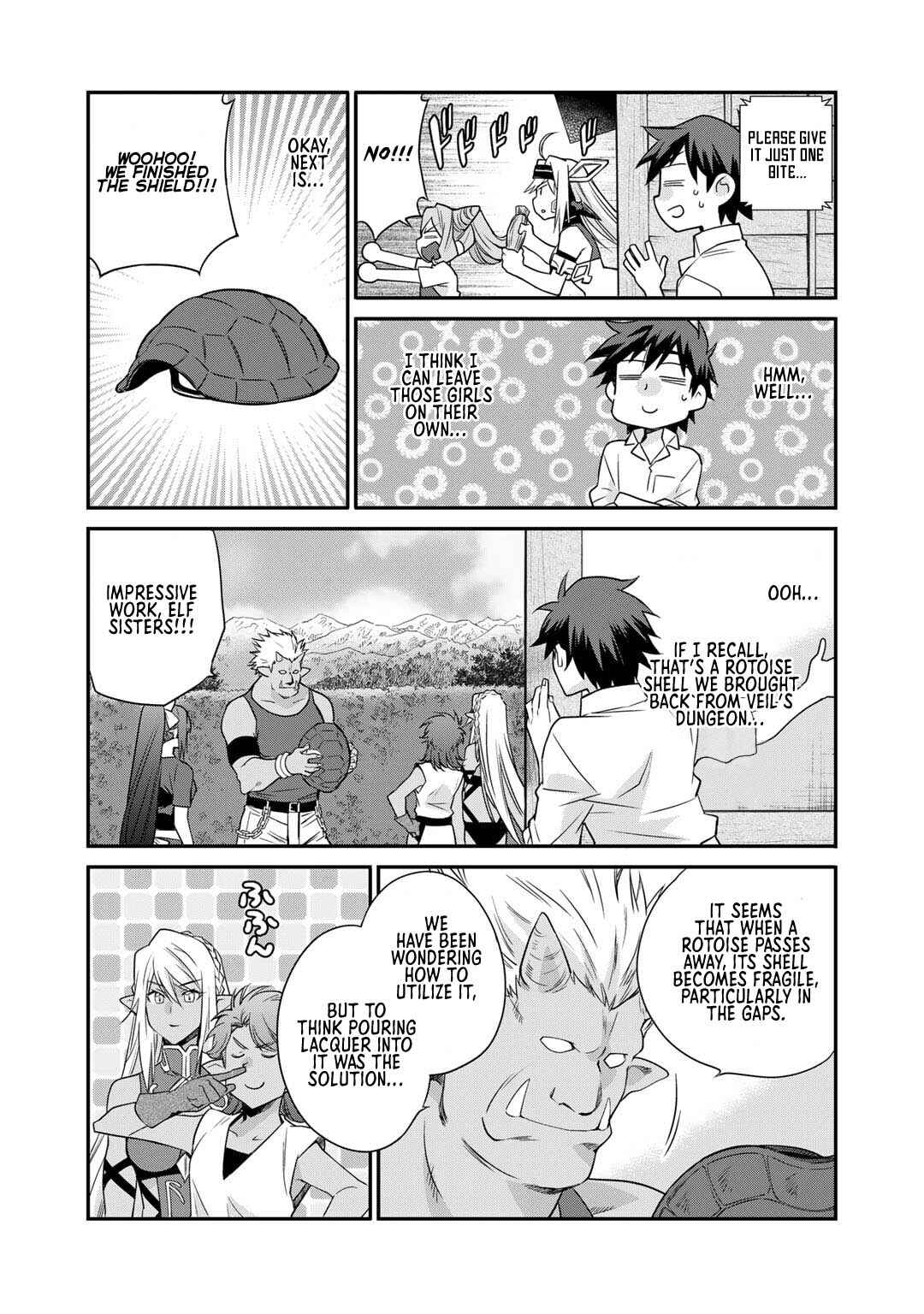 Isekai de Tochi o Katte Noujou o Tsukurou Chapter 42.5 page 7