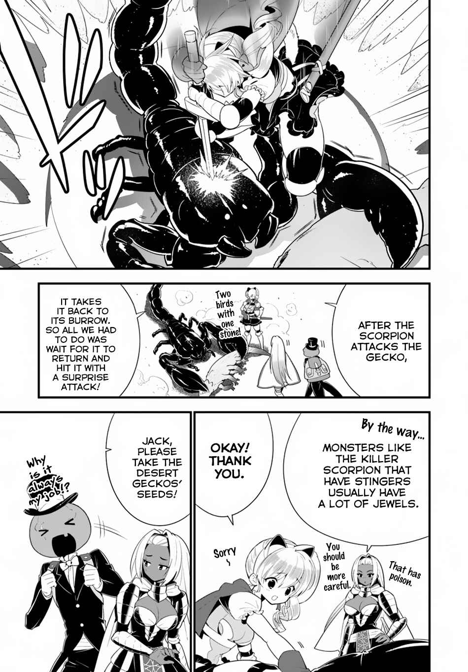 Isekai desu ga Mamono Saibai shiteimasu. Chapter 18 page 9