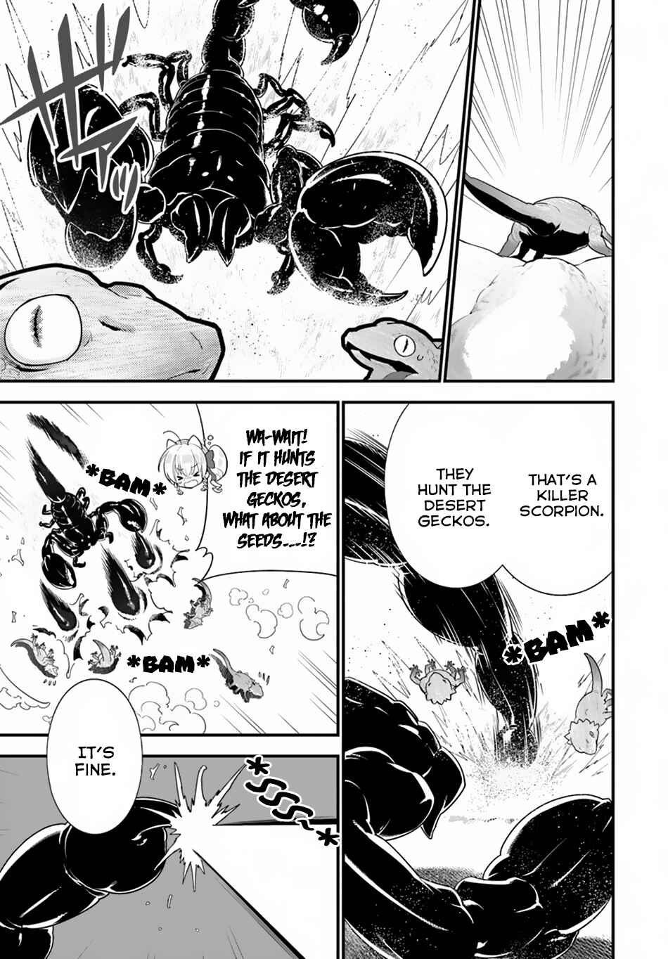 Isekai desu ga Mamono Saibai shiteimasu. Chapter 18 page 7