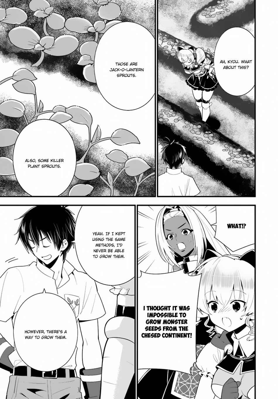 Isekai desu ga Mamono Saibai shiteimasu. Chapter 19 page 30
