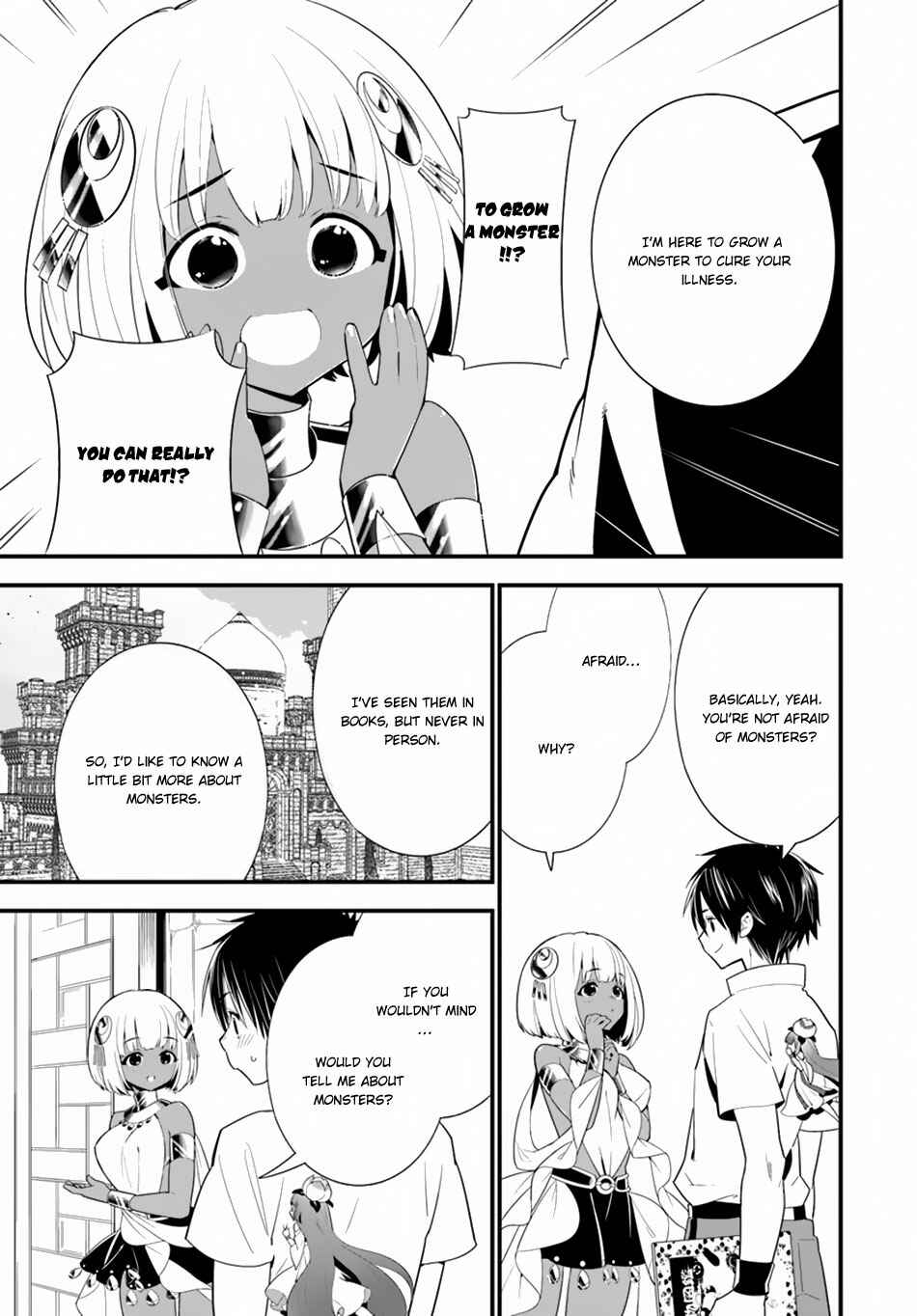 Isekai desu ga Mamono Saibai shiteimasu. Chapter 19 page 3
