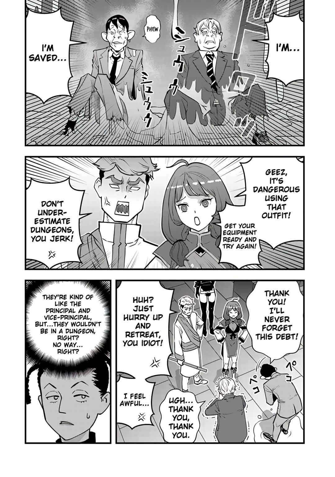 Isekai Kaeri no Yuusha wa, Dungeon ga Shutsugen shita Genjitsu Sekai de, Influencer natte Kane wo Kasegimasu! Chapter 14 page 36