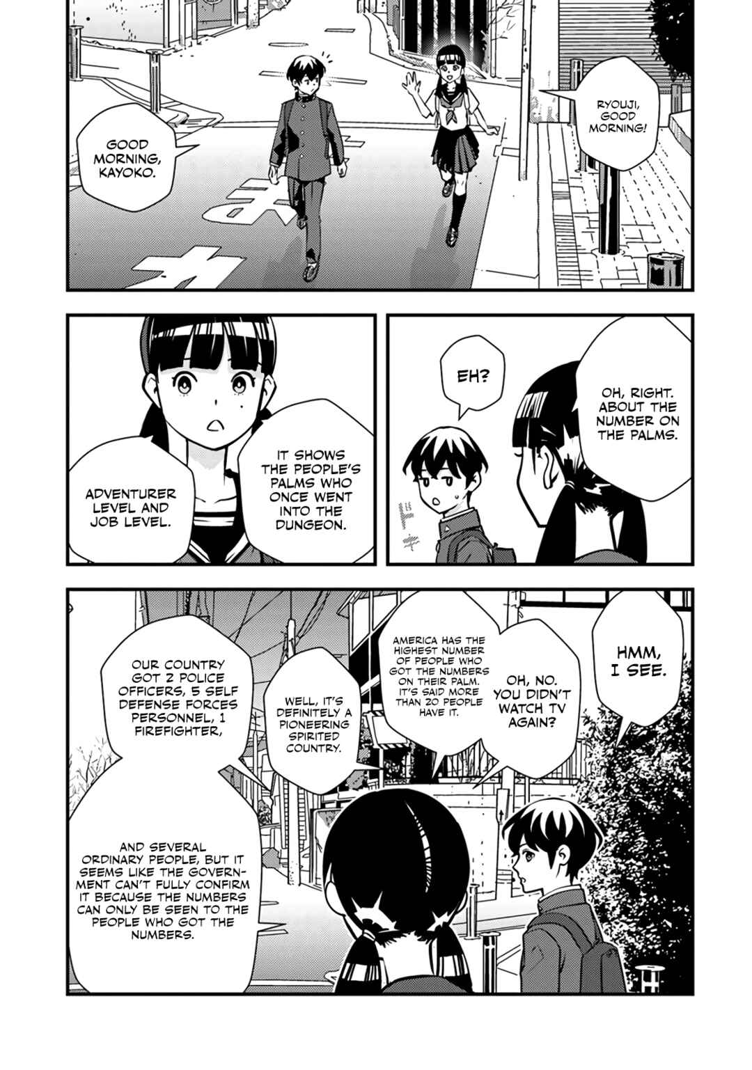 Isekai Kaeri no Yuusha wa, Dungeon ga Shutsugen shita Genjitsu Sekai de, Influencer natte Kane wo Kasegimasu! Chapter 2.1 page 20