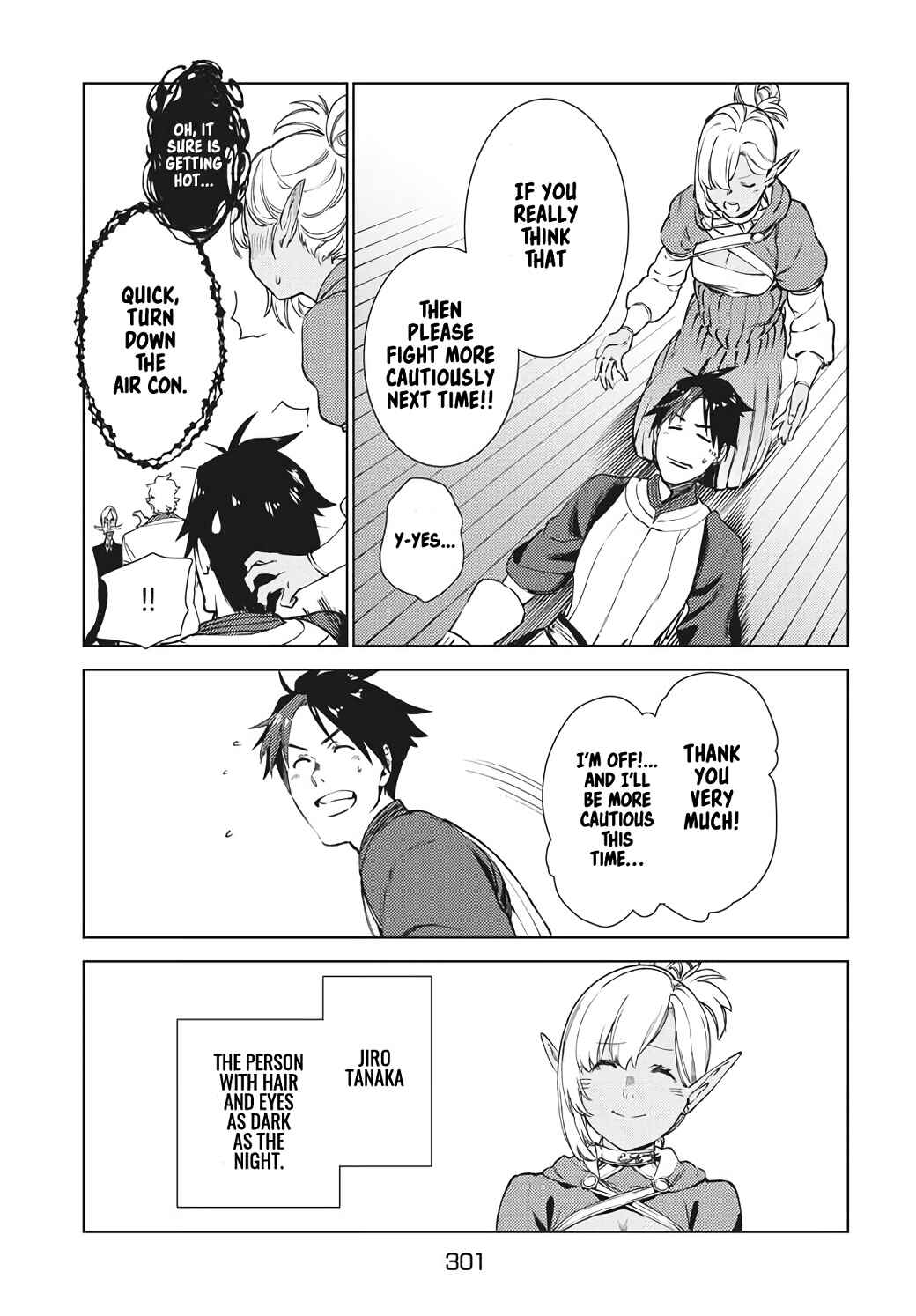 Isekai kara no Kigyou Shinshutsu?! Chapter 14.1 page 11