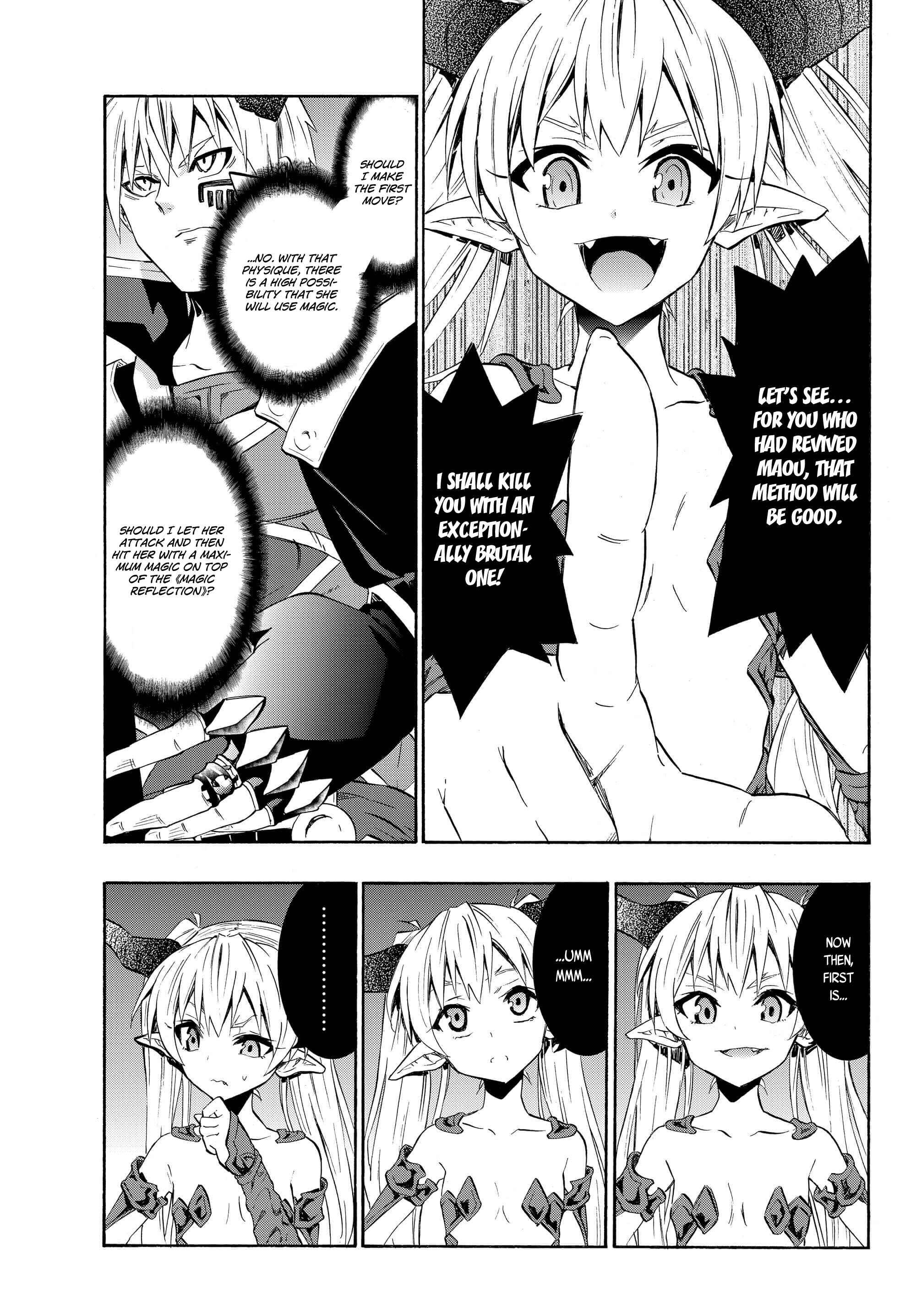 Isekai Maou to Shoukan Shoujo no Dorei Majutsu Chapter 27.1 page 14
