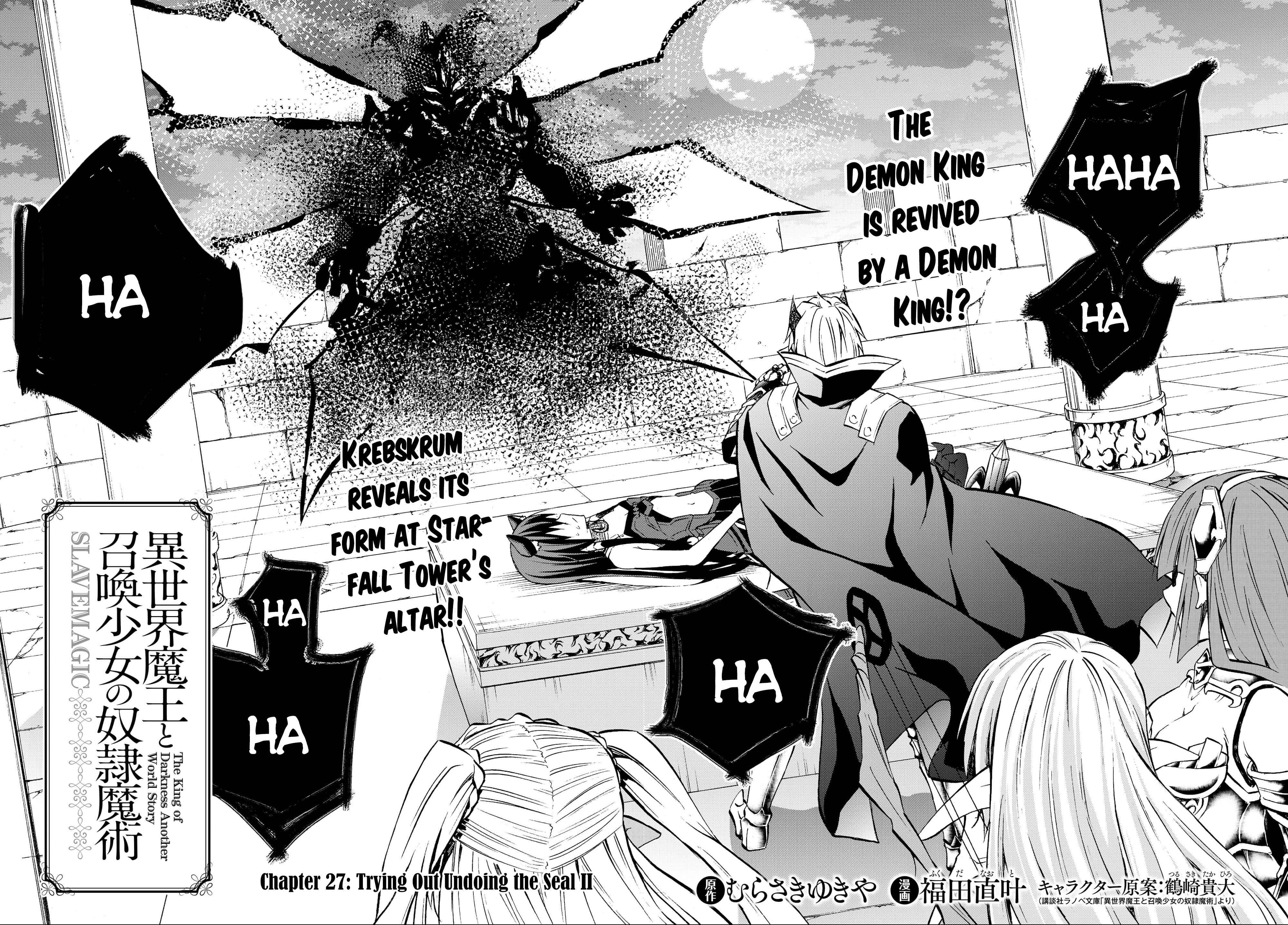 Isekai Maou to Shoukan Shoujo no Dorei Majutsu Chapter 27.1 page 2
