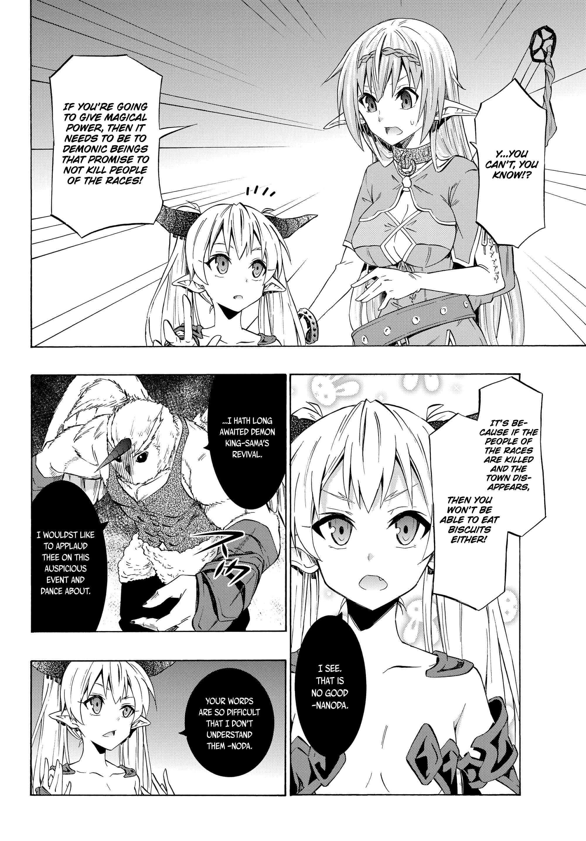 Isekai Maou to Shoukan Shoujo no Dorei Majutsu Chapter 28.1 page 9