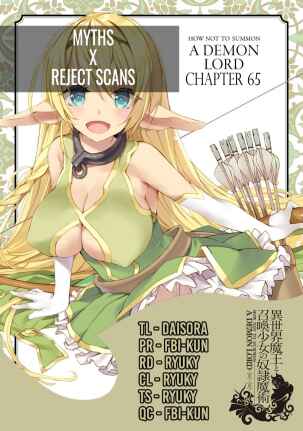 Isekai Maou to Shoukan Shoujo no Dorei Majutsu Chapter 65 page 0