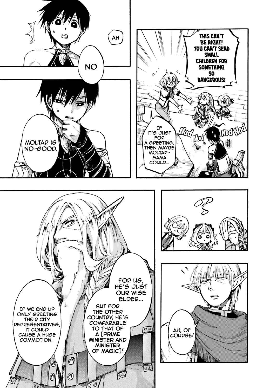 Isekai Mokushiroku Mynoghra: Hametsu no Bunmei de Hajimeru Sekai Seifuku Chapter 11.2 page 1